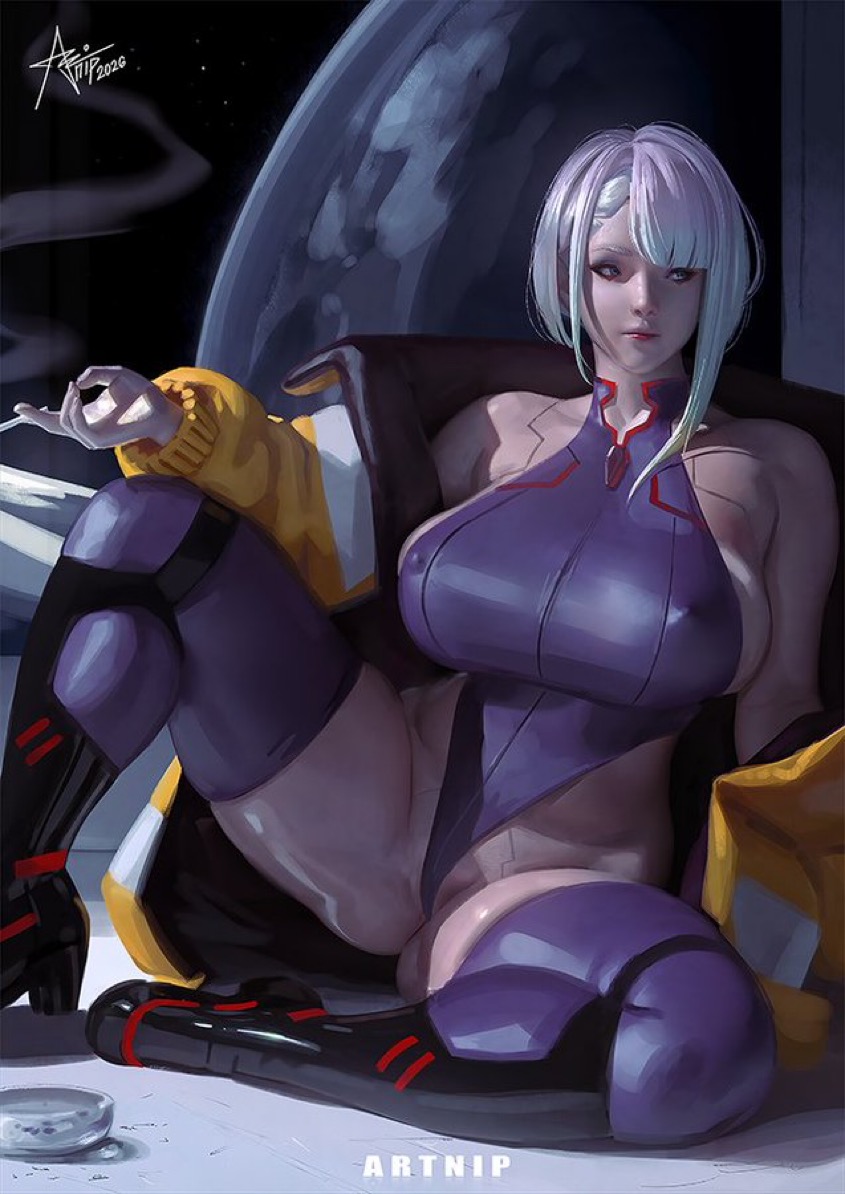 Lucyna Kushinada (Cyberpunk: Edgerunners) Rule 34 Image