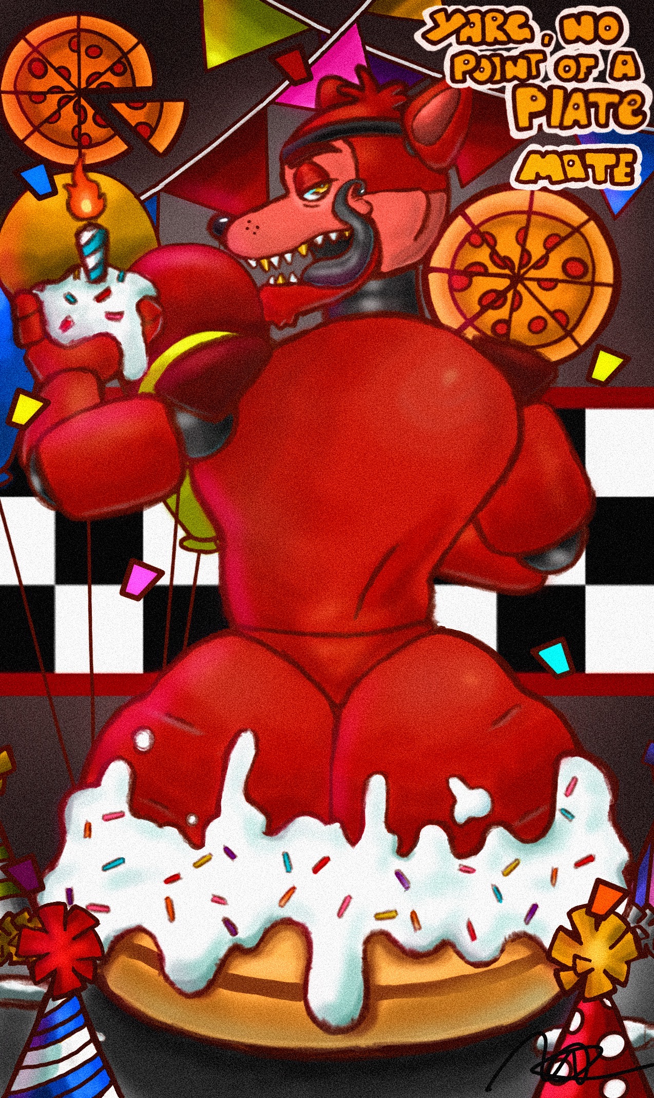 Big Ass (Male) Rule 34 Image