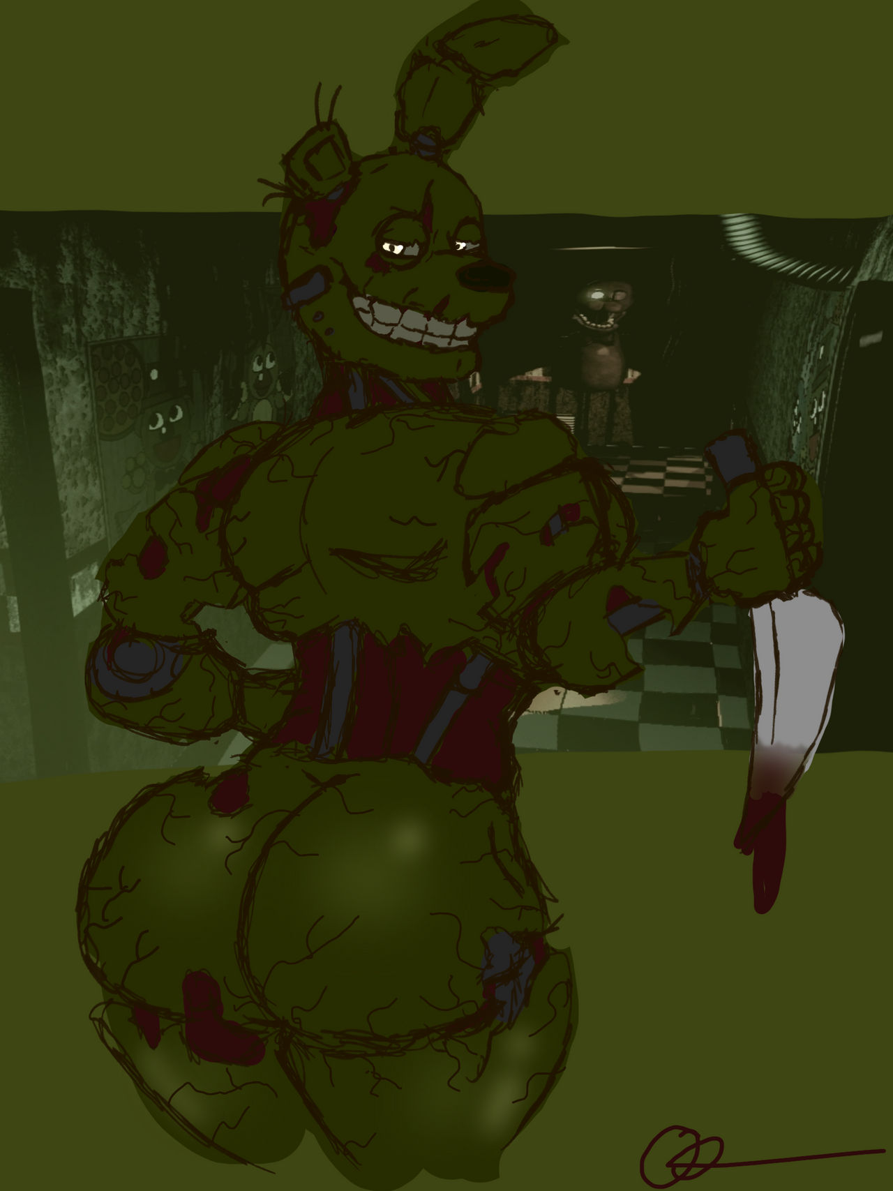 Big Ass (Male) Rule 34 Image
