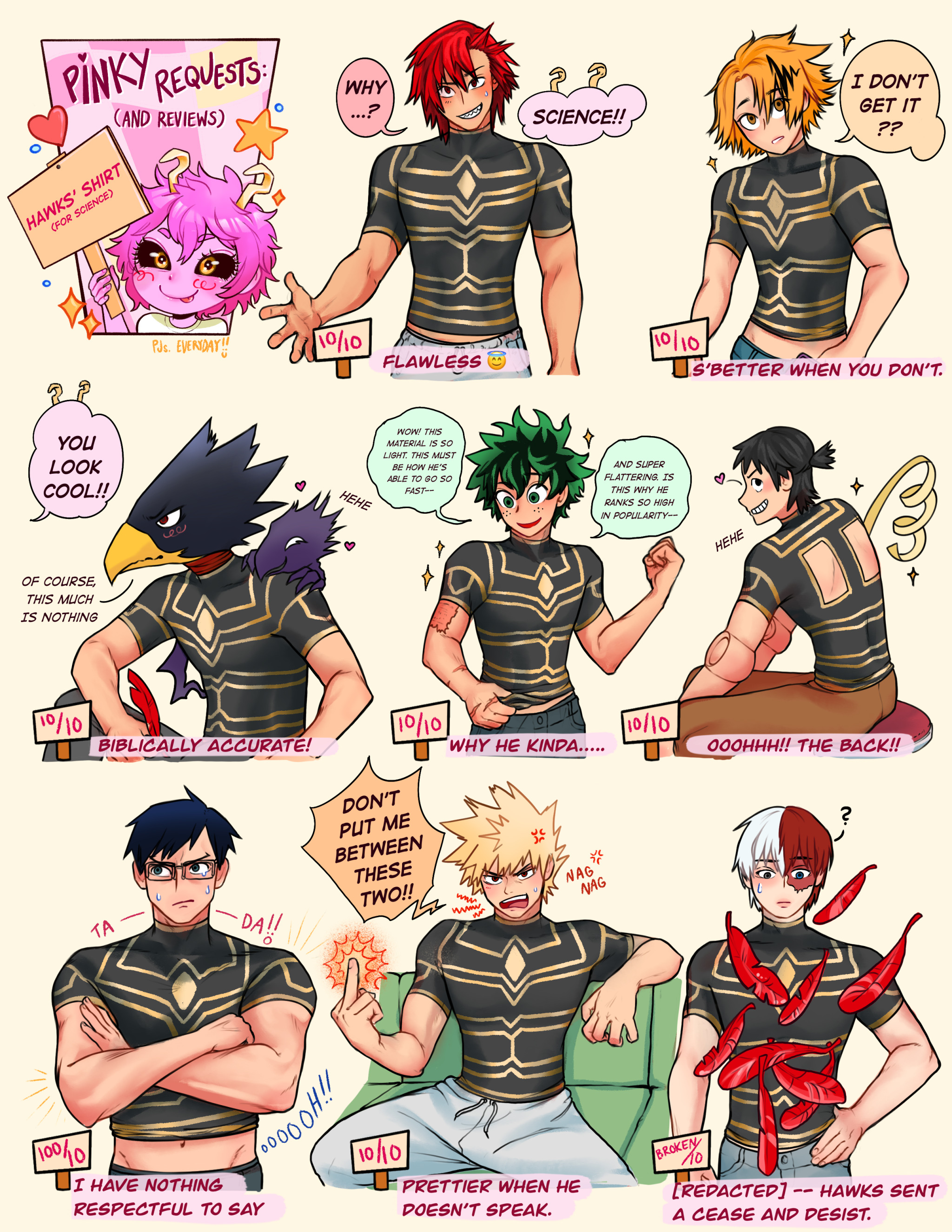 Hawks (My Hero Academia) Rule 34 Image