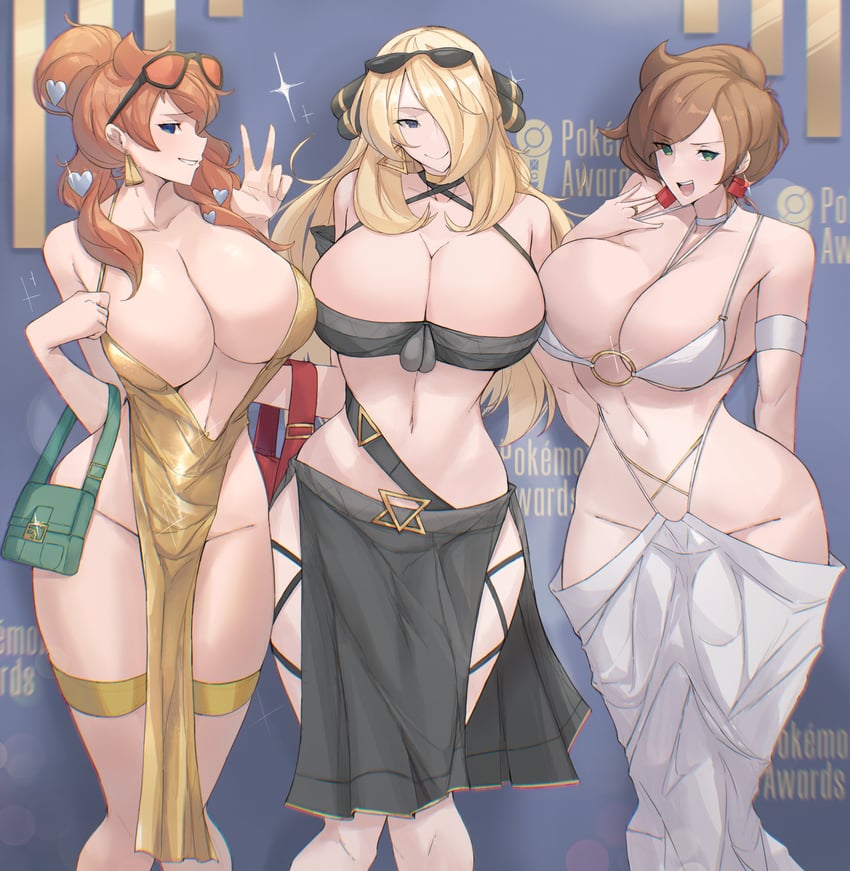 Cynthia (Pokemon) Rule 34 Image