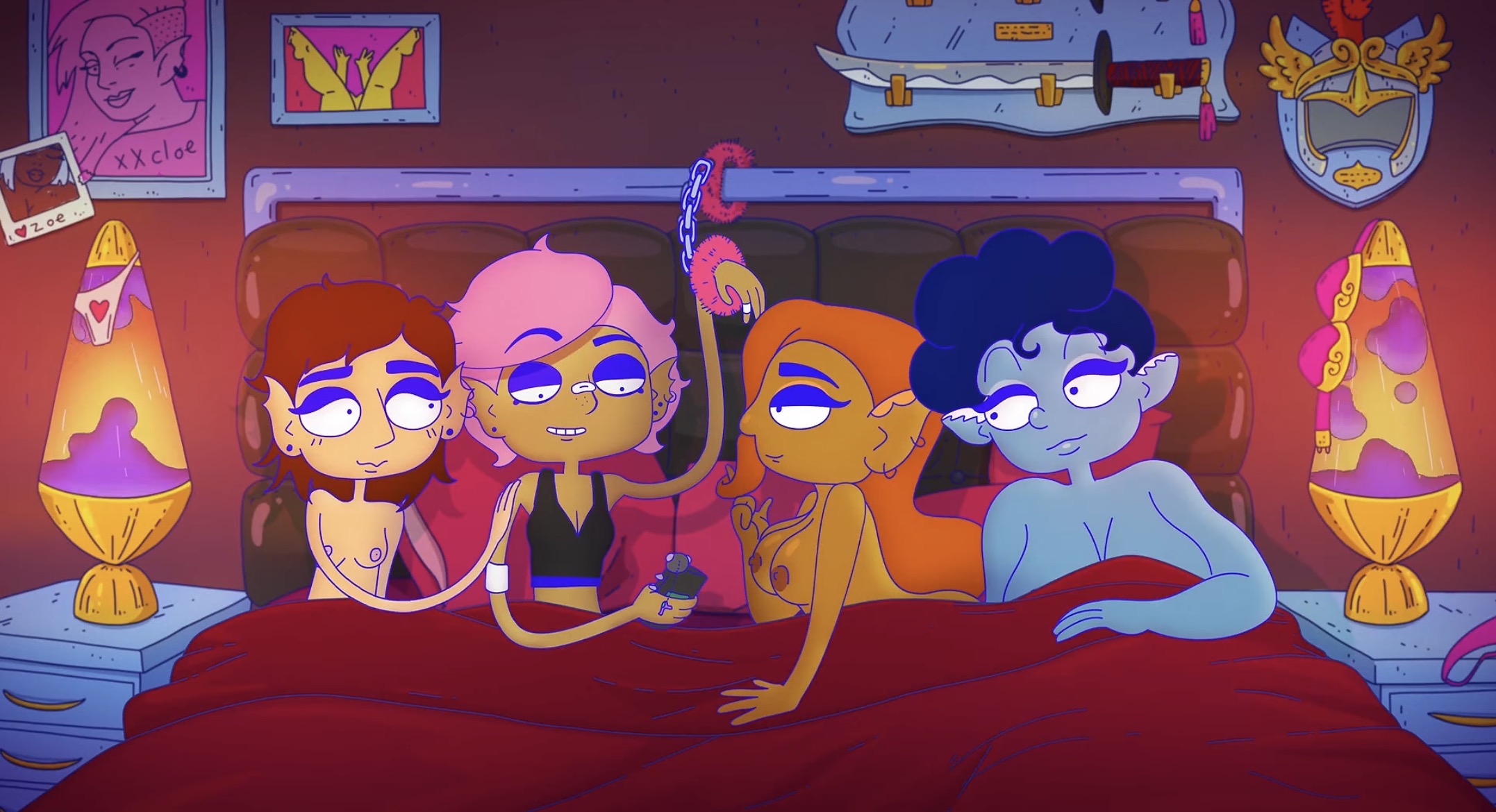 Lesbian Space Princess Rule 34 Image