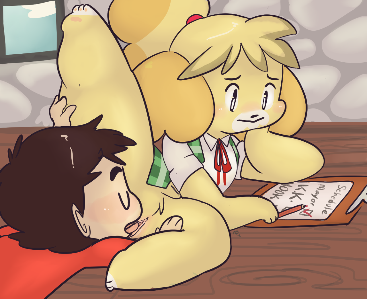 Isabelle (Animal Crossing) Rule 34 Image