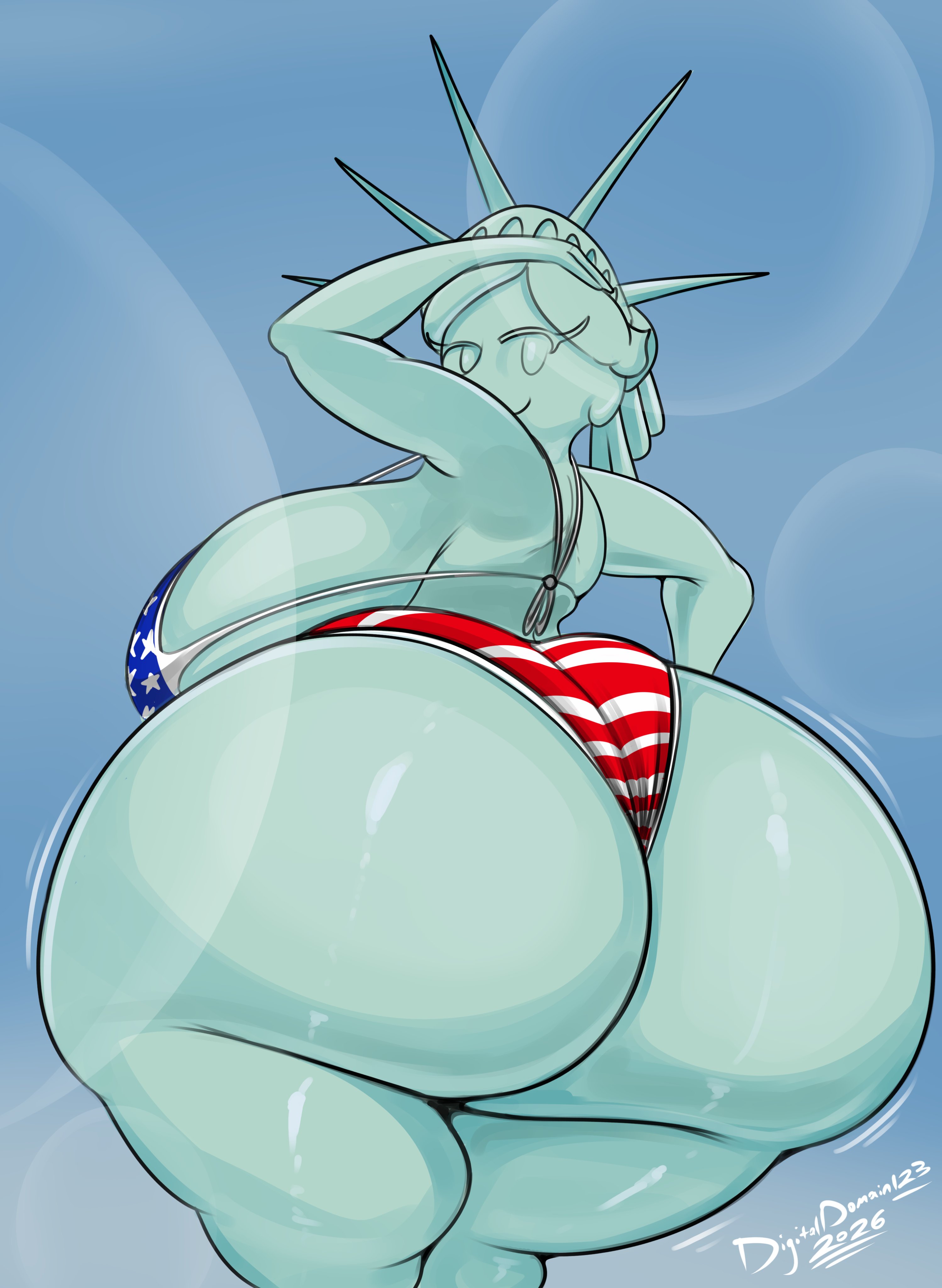 Lady Liberty (4th Of July) Rule 34 Image