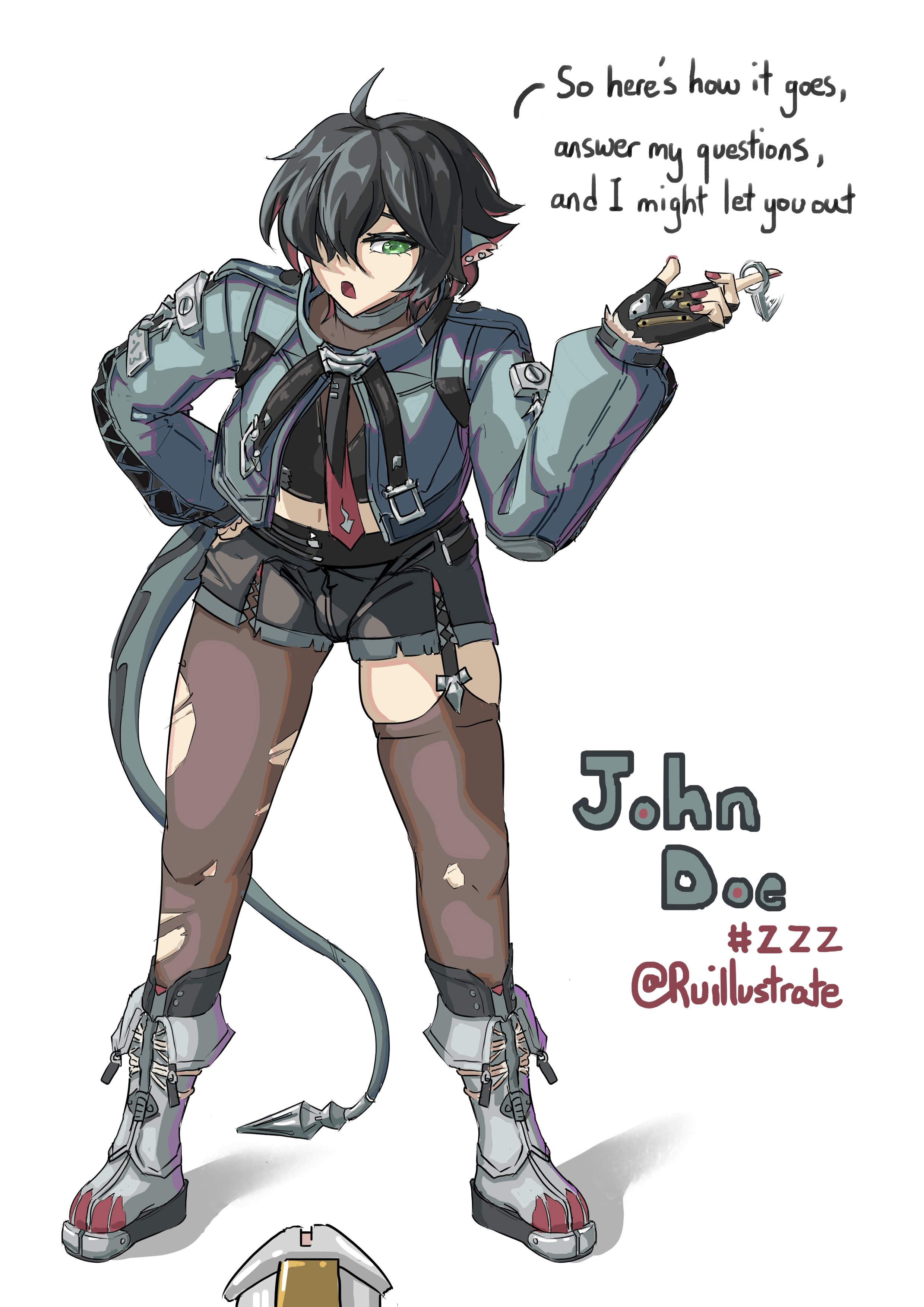 Jane Doe (Zenless Zone Zero) Rule 34 Image