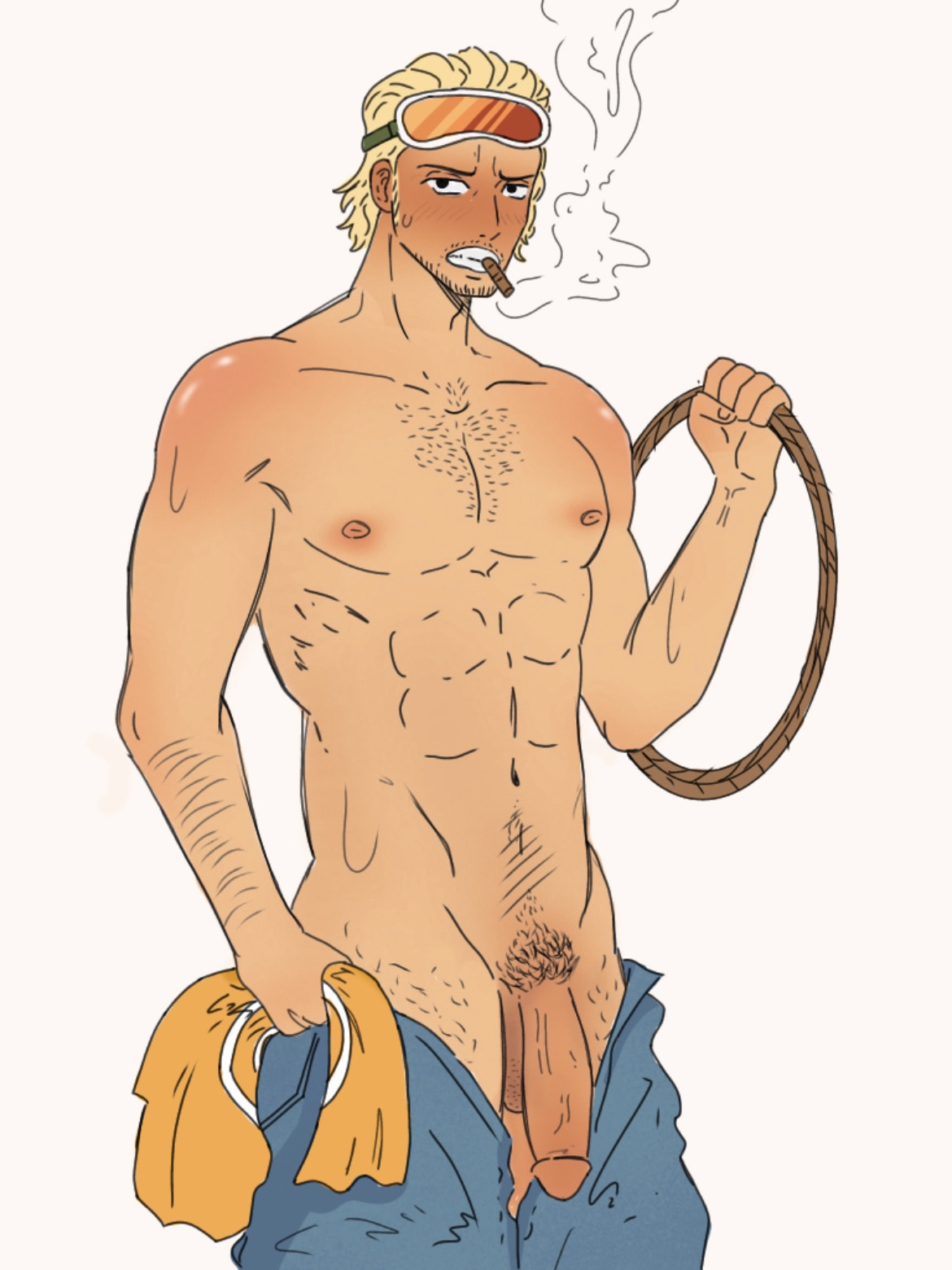 Paulie (One Piece) Rule 34 Image