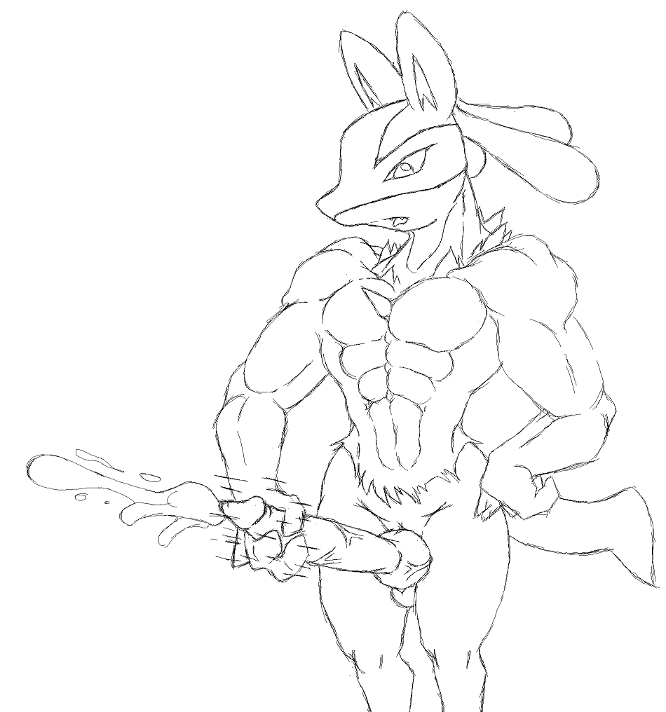 Lucario (Nintendo) Rule 34 Image