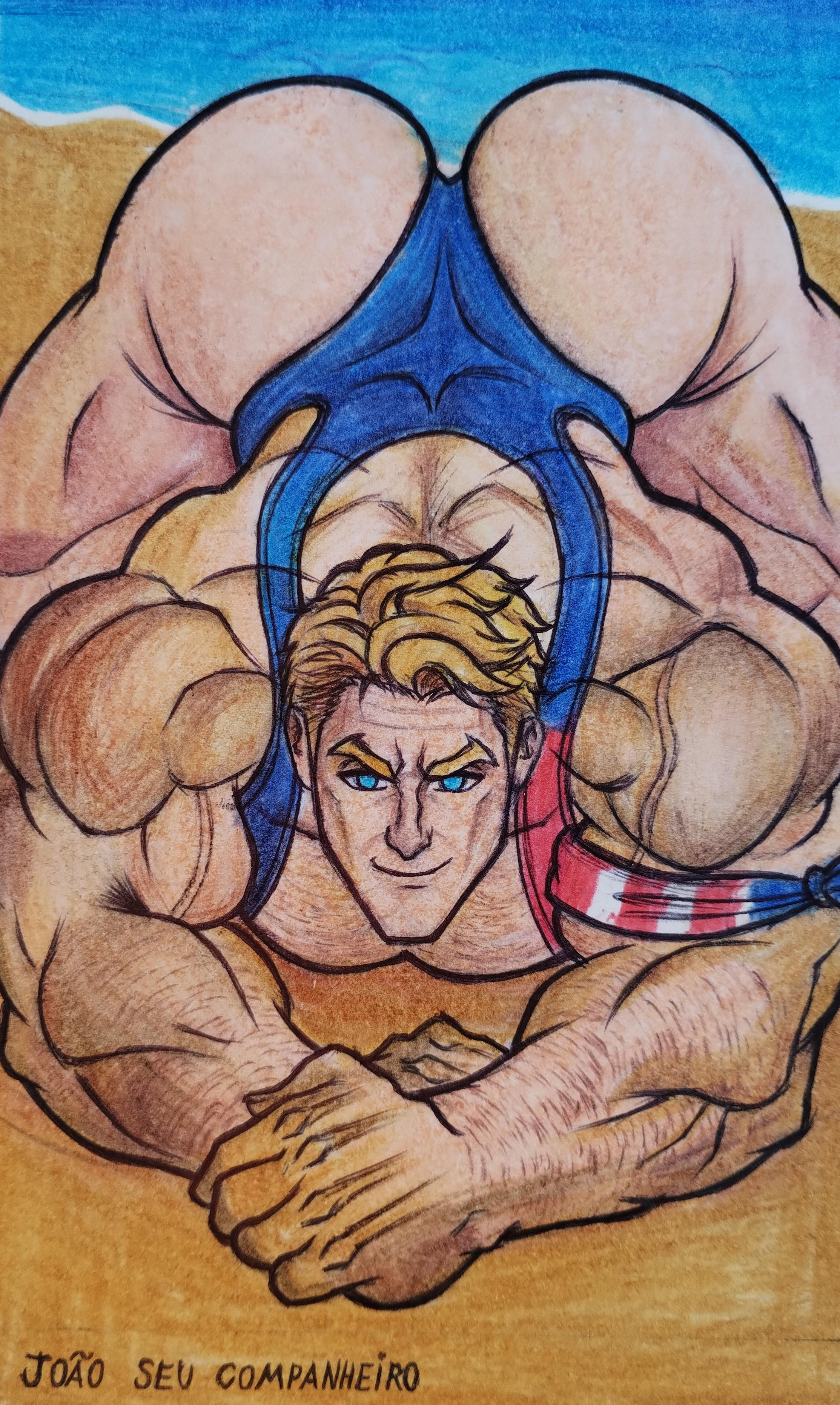Big Ass (Male) Rule 34 Image