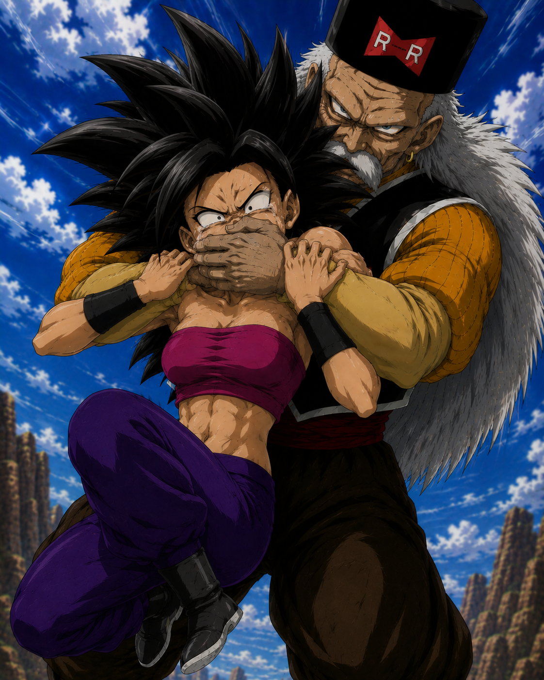 Caulifla (Dragon Ball Super) Rule 34 Image