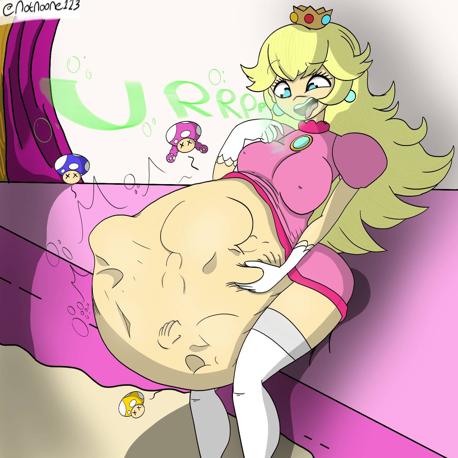 Princess Peach (Mario (Series)) Rule 34 Image