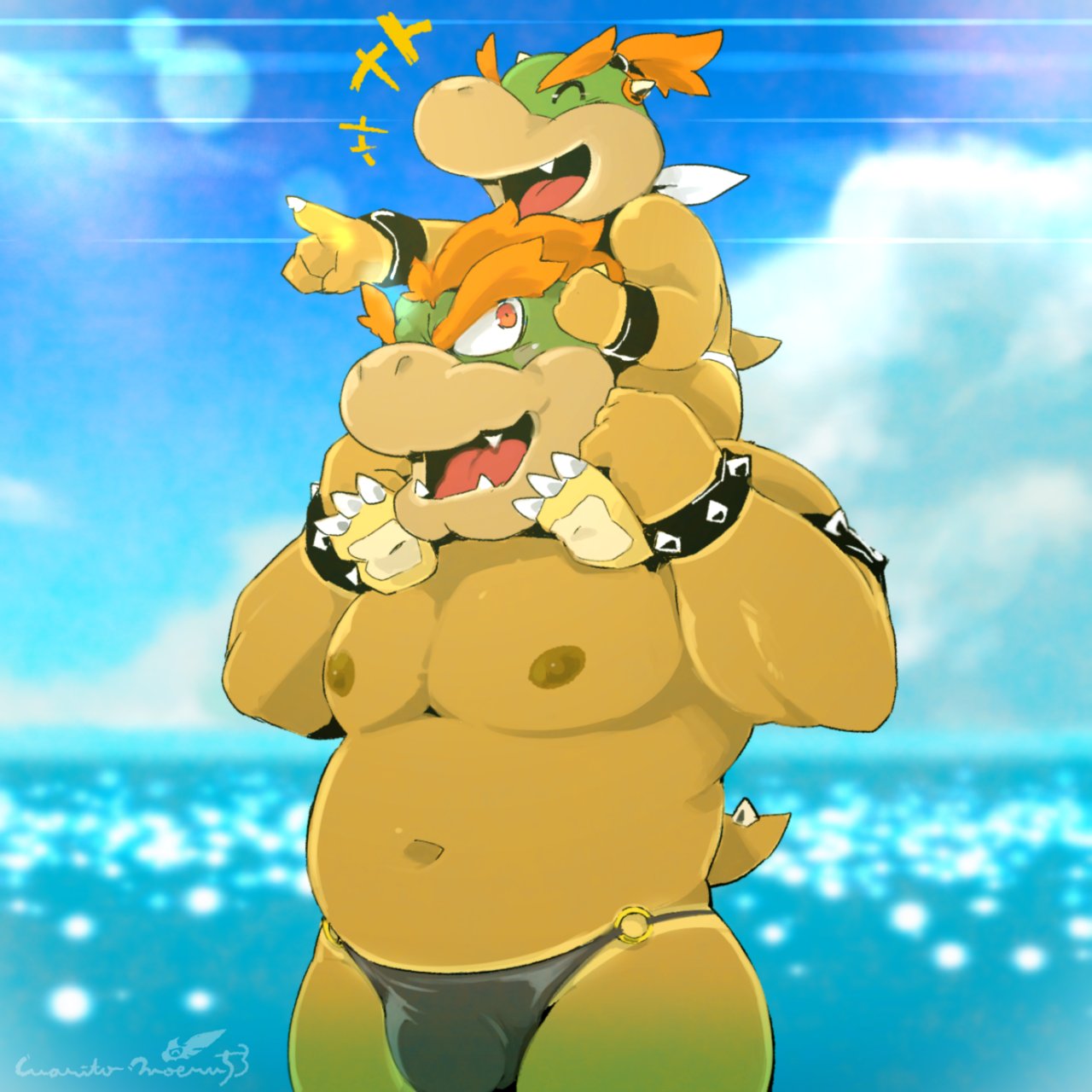 Bowser (Mario (Series)) Rule 34 Image