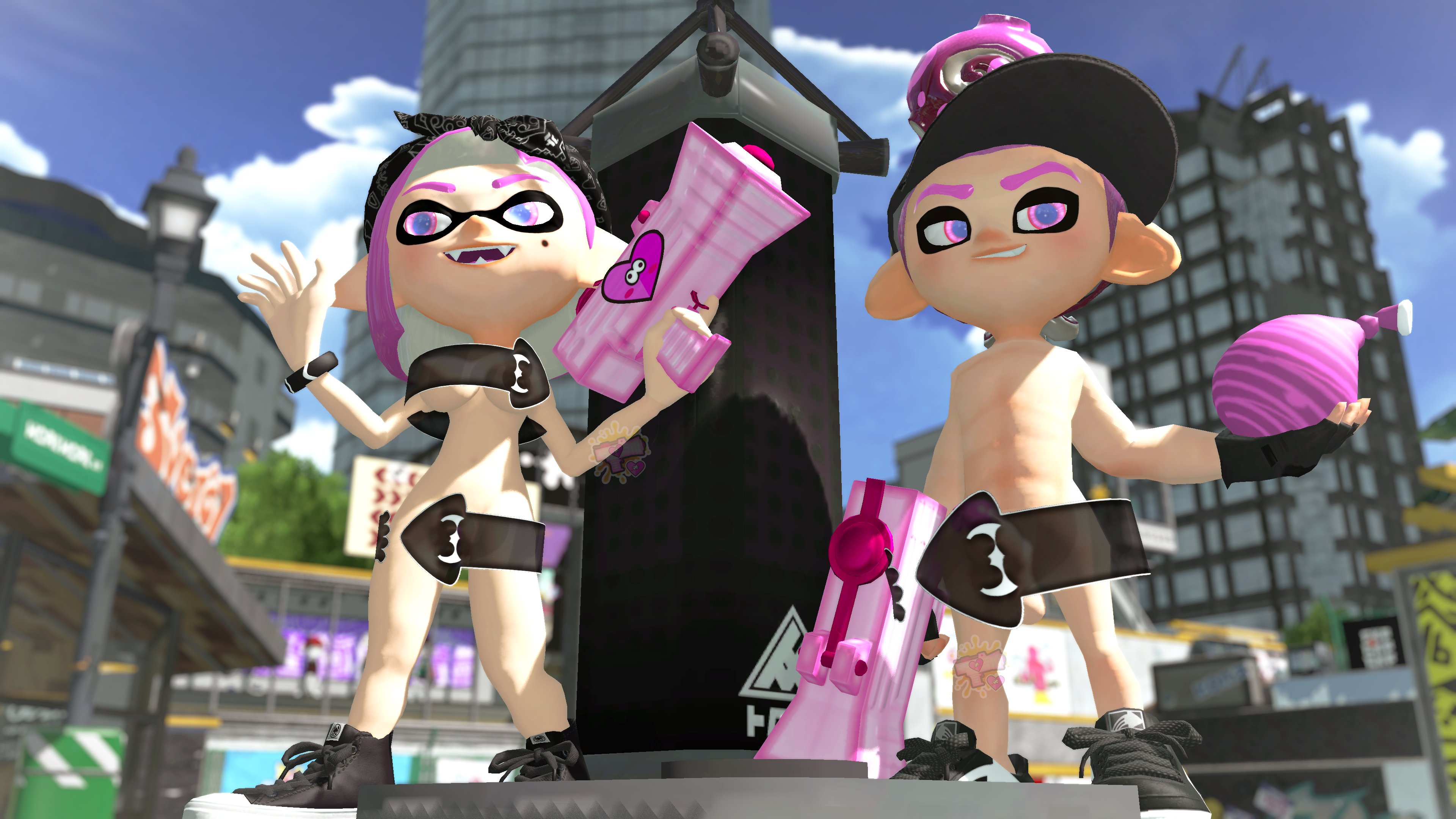 Inkling (Splatoon) Rule 34 Image