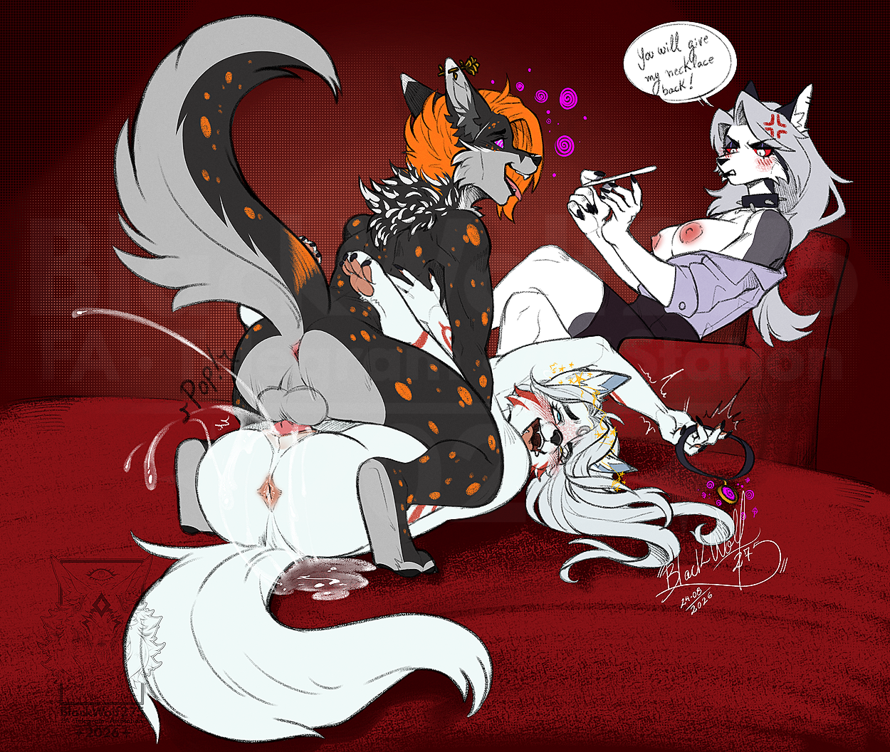 Loona (Helluva Boss) Rule 34 Image
