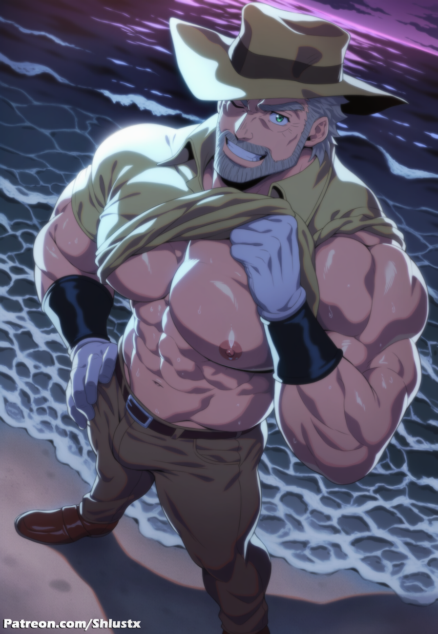 Joseph Joestar (Jojo'S Bizarre Adventure) Rule 34 Image