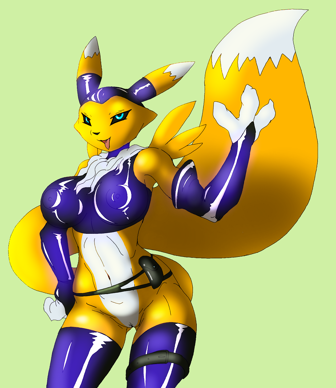 Renamon (Digimon) Rule 34 Image