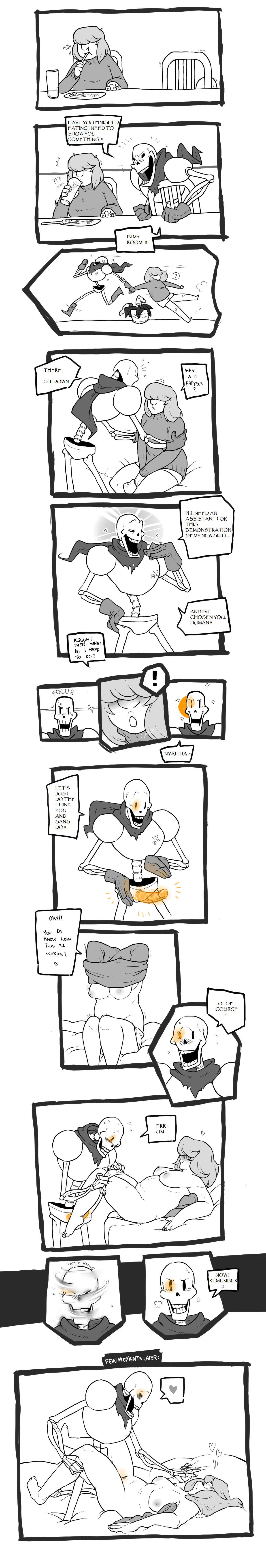 Female Frisk (Undertale) Rule 34 Image