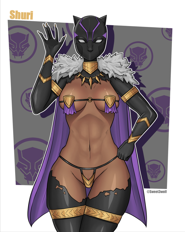 Black Panther (Marvel) Rule 34 Image