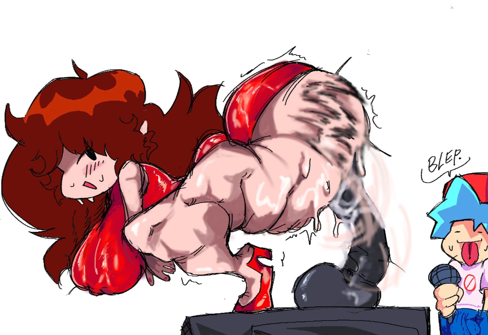 Boyfriend (Friday Night Funkin) Rule 34 Image