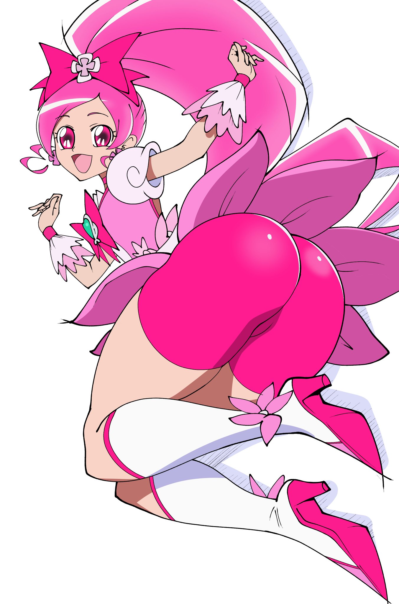 Cure Blossom (Hanasaki Tsubomi) Rule 34 Image