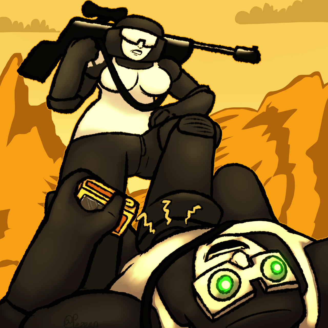 Tankwoman (Newgrounds) Rule 34 Image