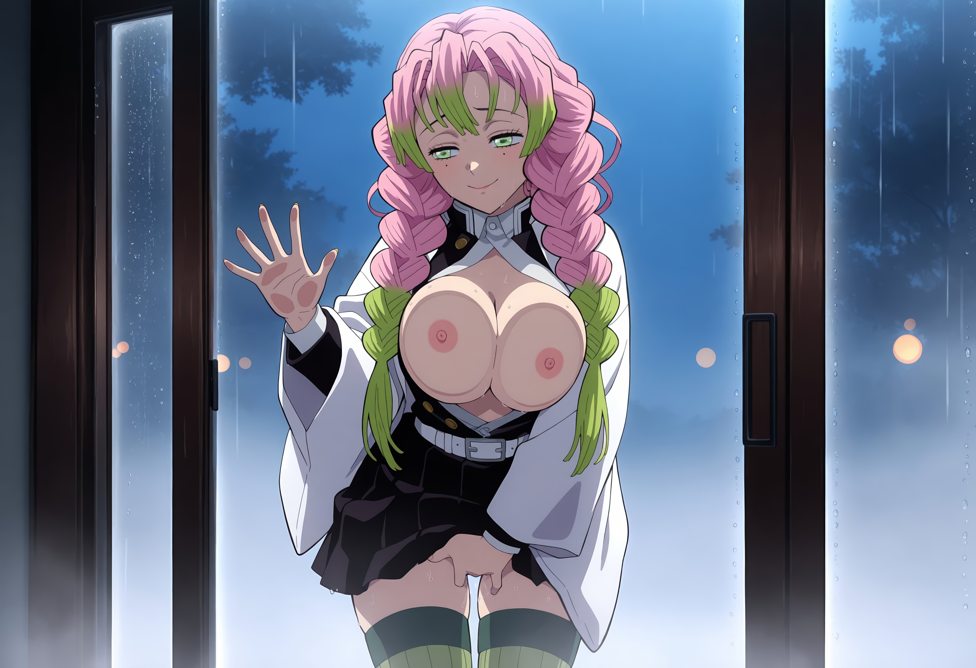 Kanroji Mitsuri (Demon Slayer) Rule 34 Image