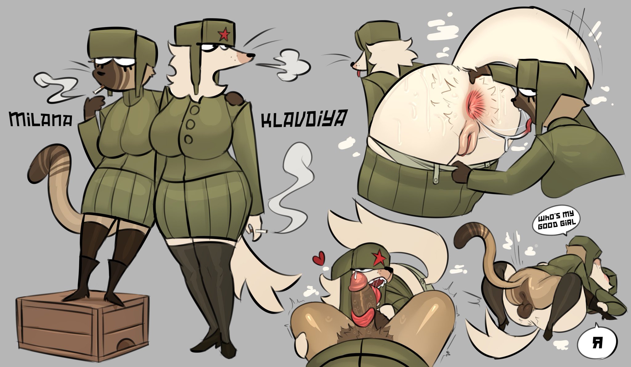 Klaudiya (Iamapoliceman) Rule 34 Image
