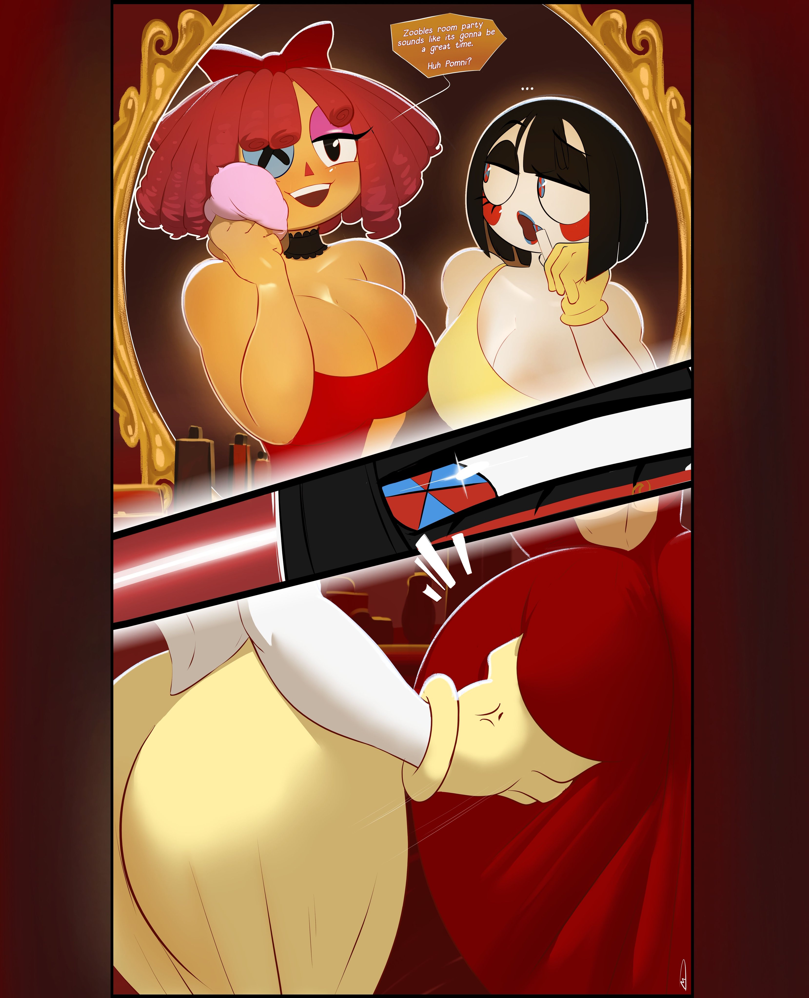 Pomni (The Amazing Digital Circus) Rule 34 Image