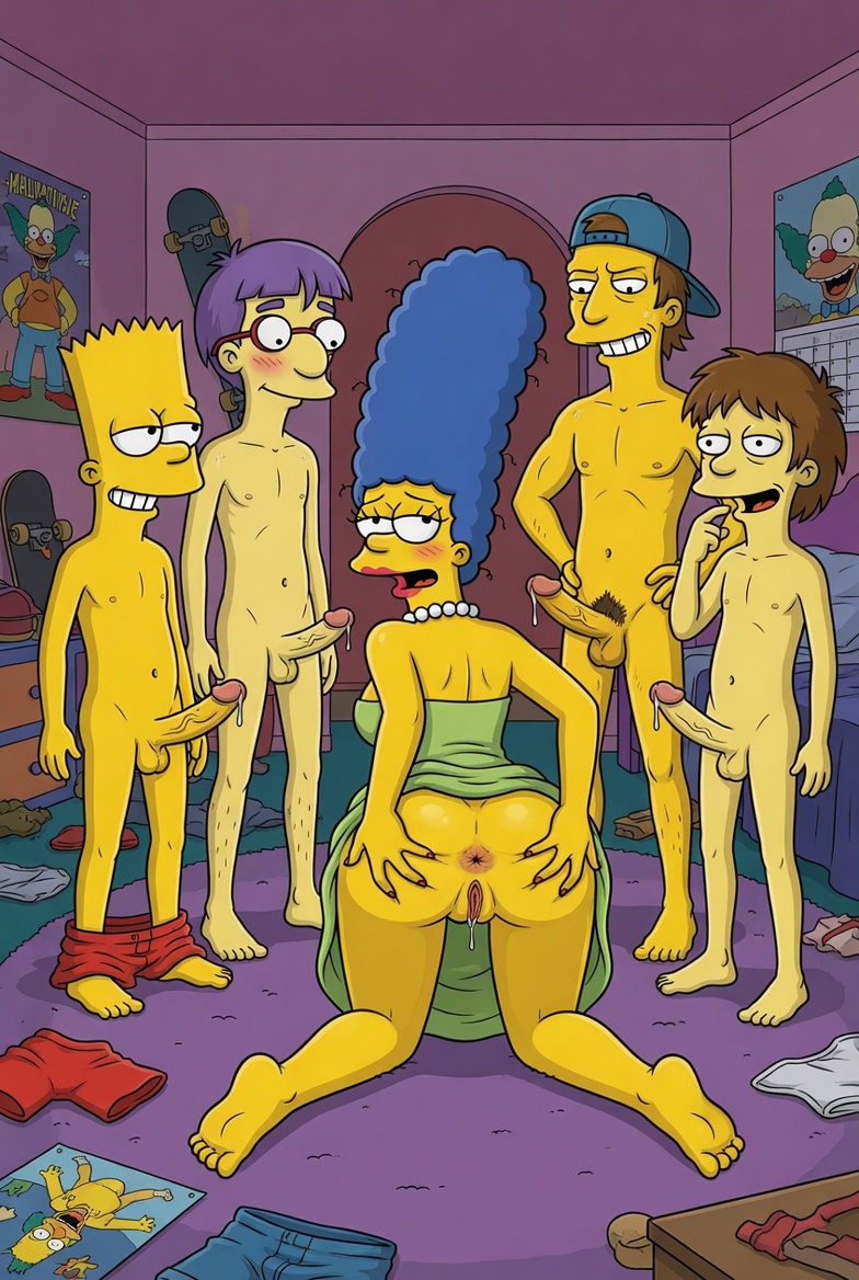 Marge Simpson (The Simpsons) Rule 34 Image
