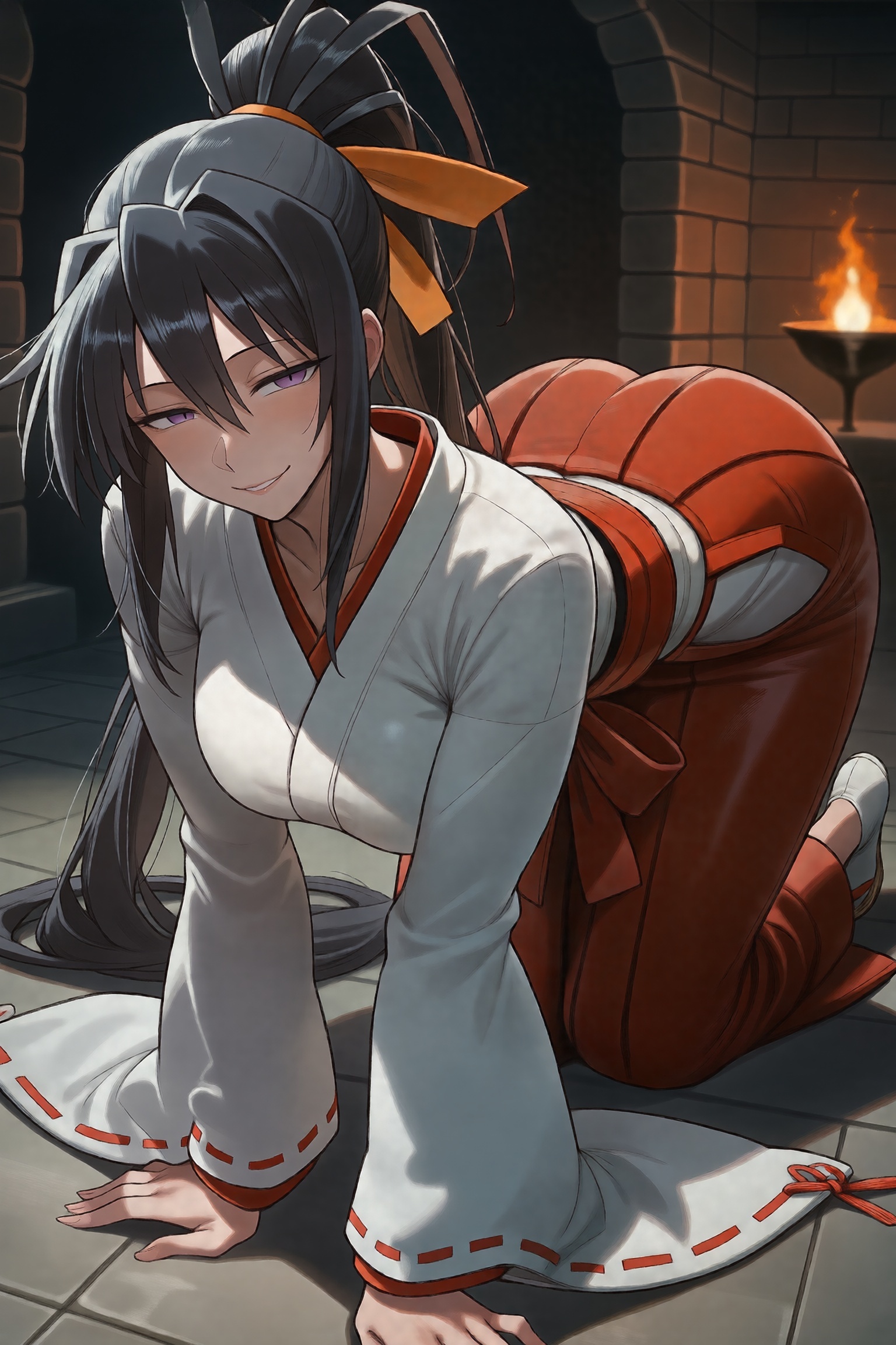 Akeno Himejima (High School Dxd) Rule 34 Image