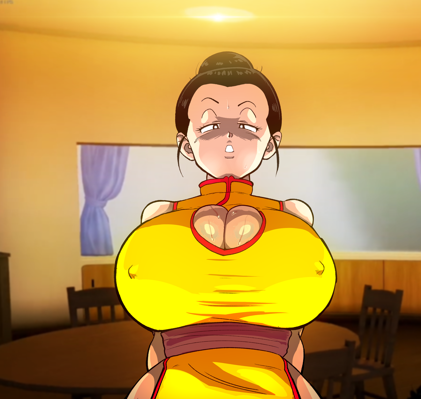 Chichi (Majin Buu Saga) Rule 34 Image