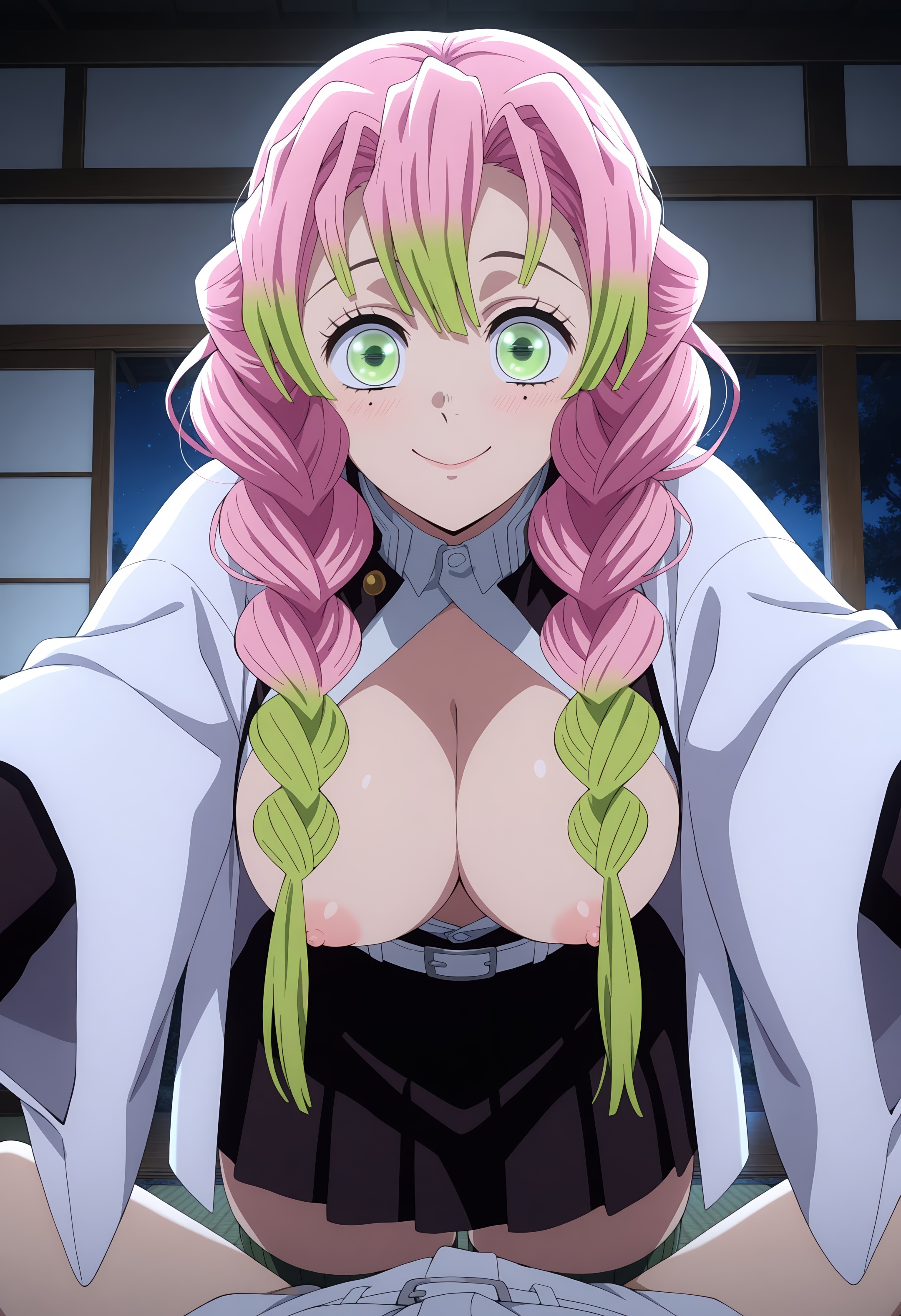 Kanroji Mitsuri (Demon Slayer) Rule 34 Image