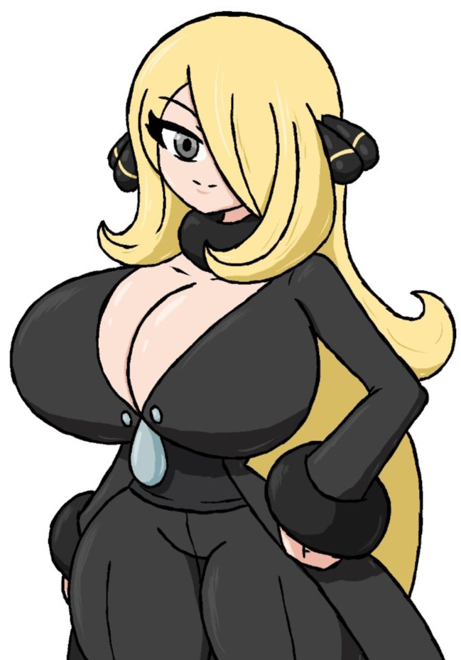 Cynthia (Pokemon) Rule 34 Image