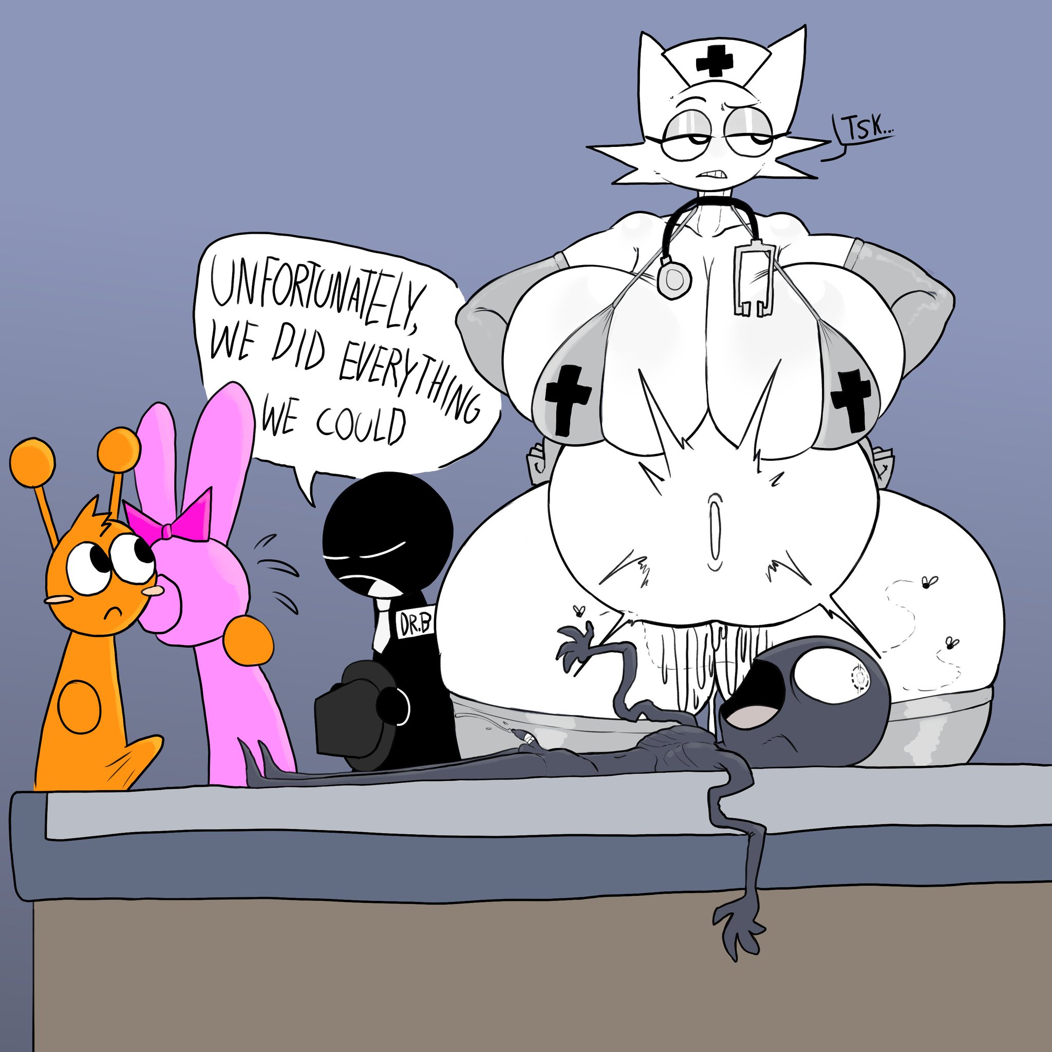 Black (Sprunki) Rule 34 Image