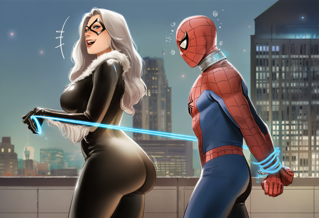 Black Cat (Marvel) Rule 34 Image