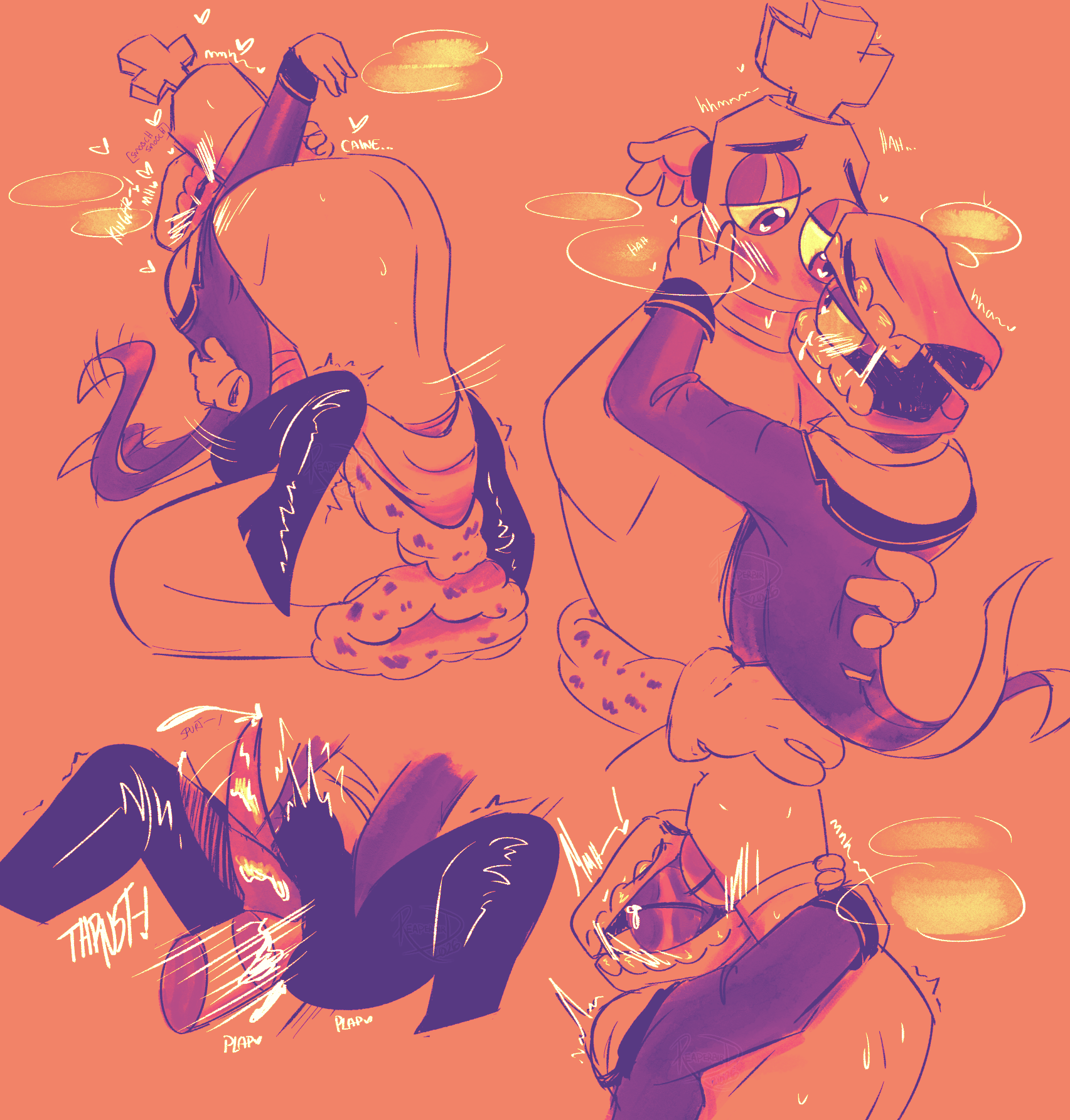 Caine (The Amazing Digital Circus) Rule 34 Image