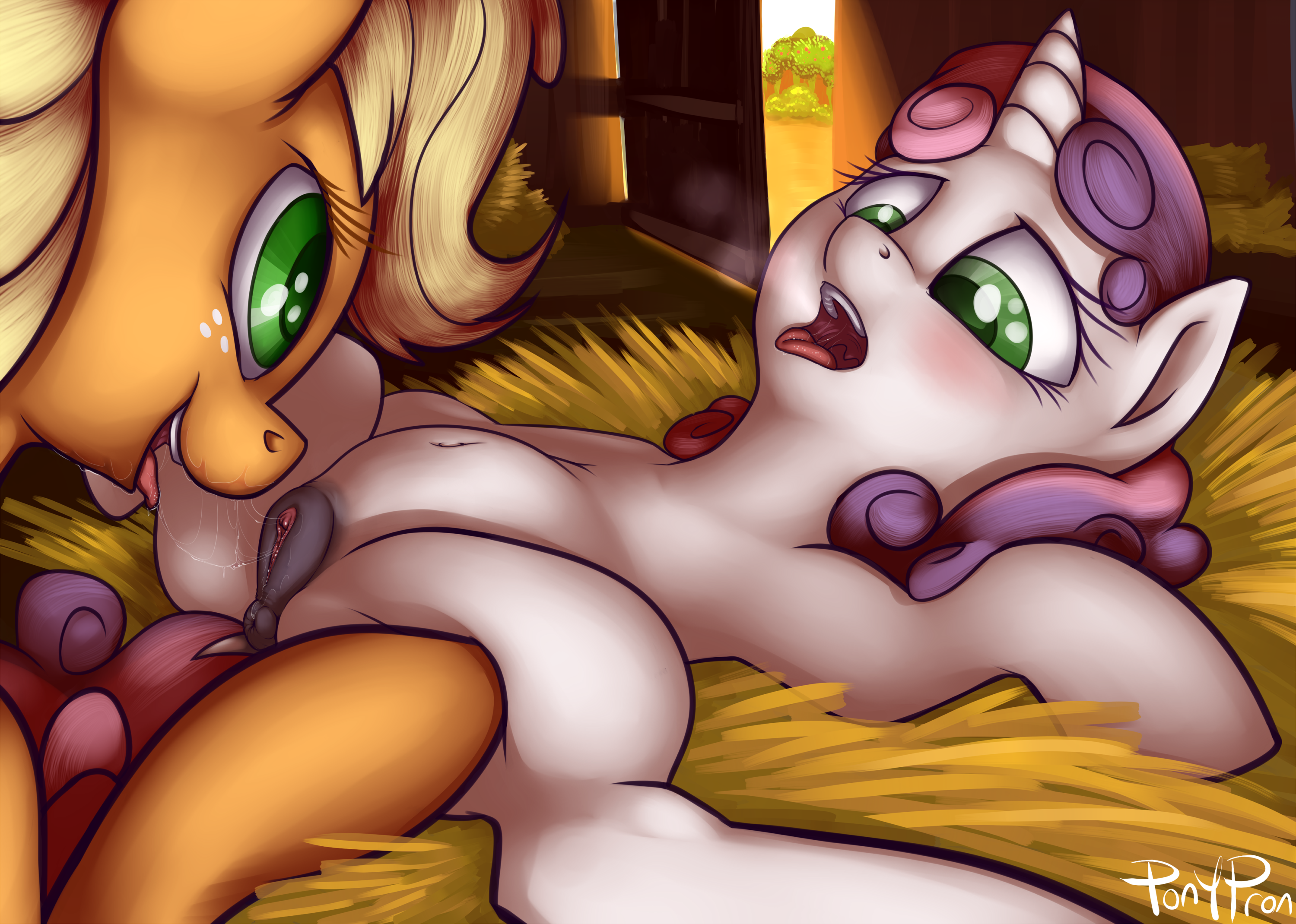 Applejack (Mlp) Rule 34 Image