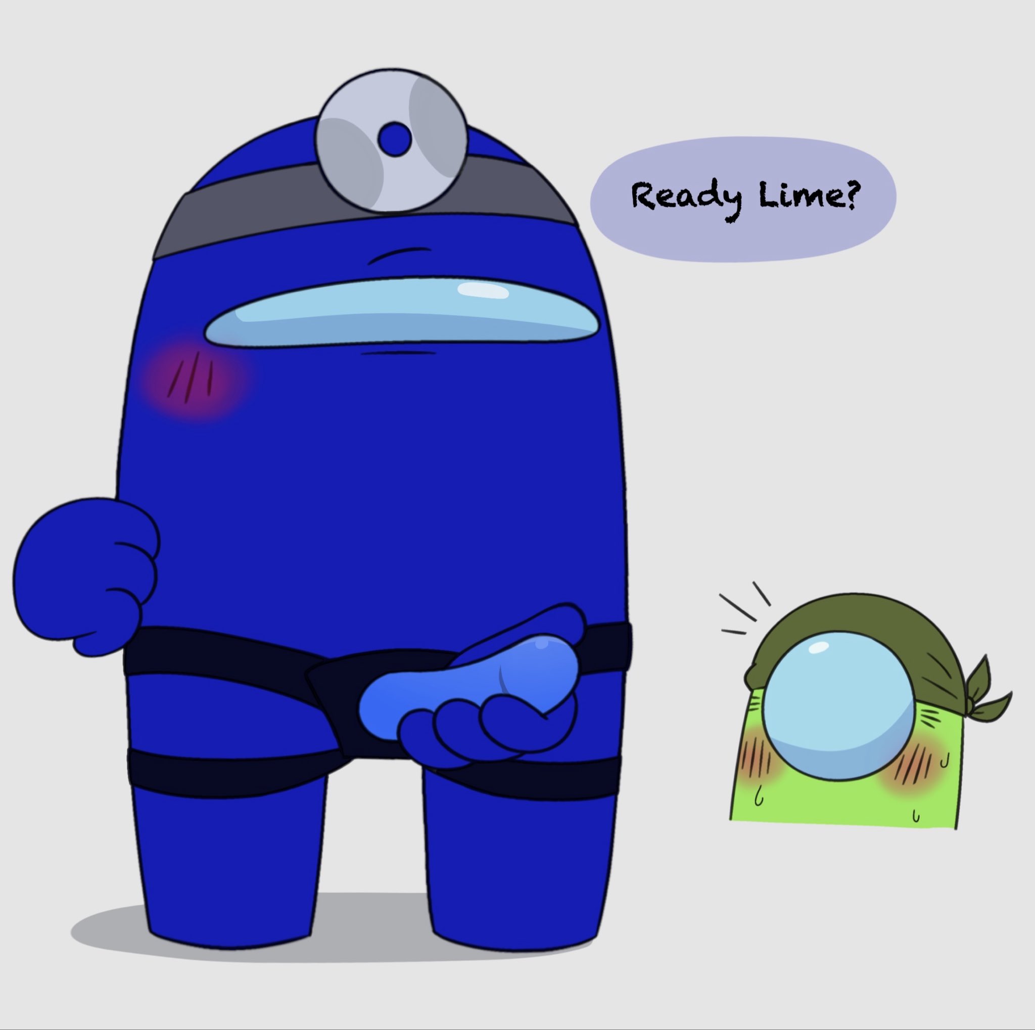 Blue (Among Us) Rule 34 Image