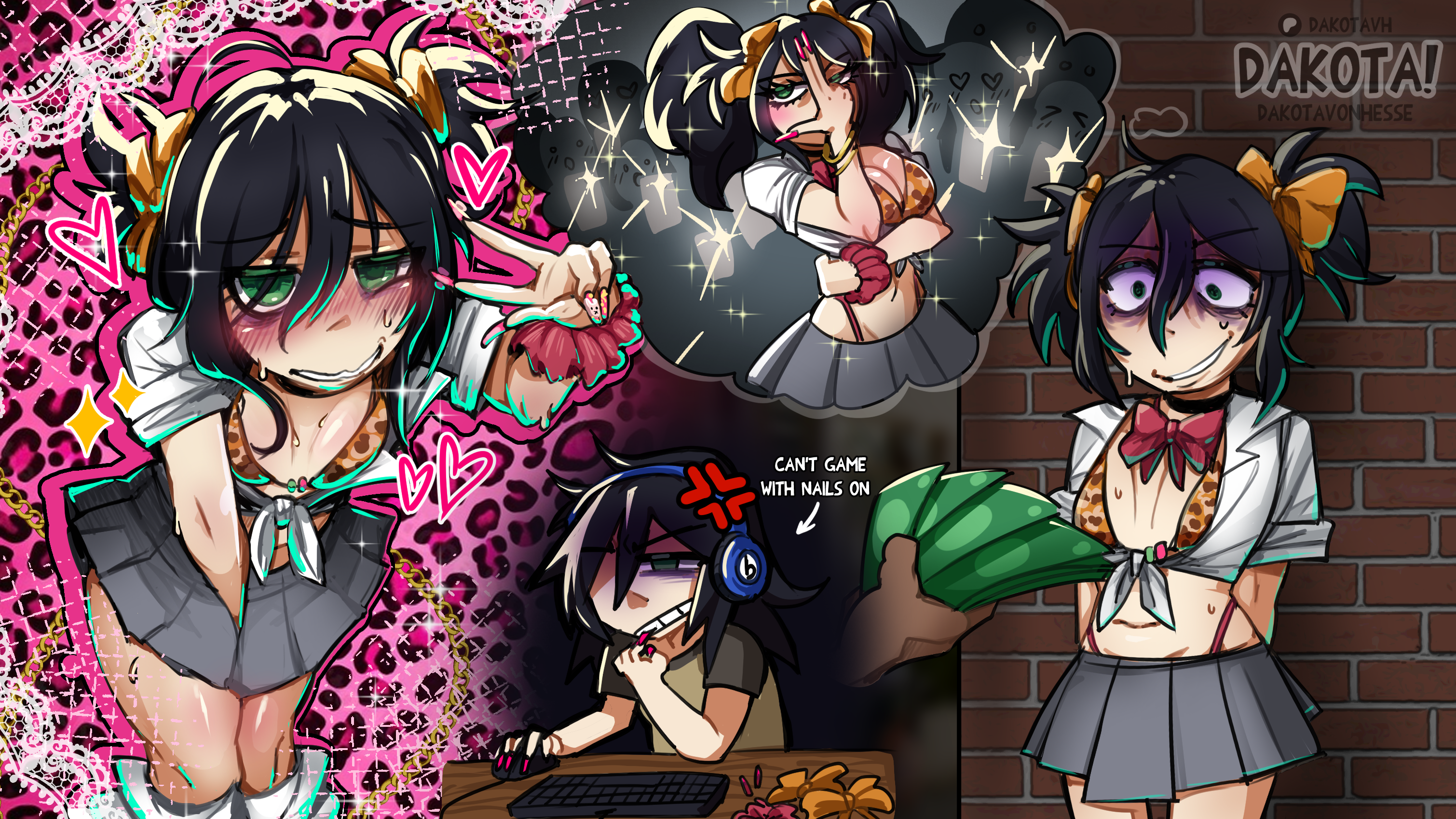 Kuroki Tomoko (Watashi Ga Motenai No Wa Dou Kangaetemo Omaera Ga Warui!) Rule 34 Image