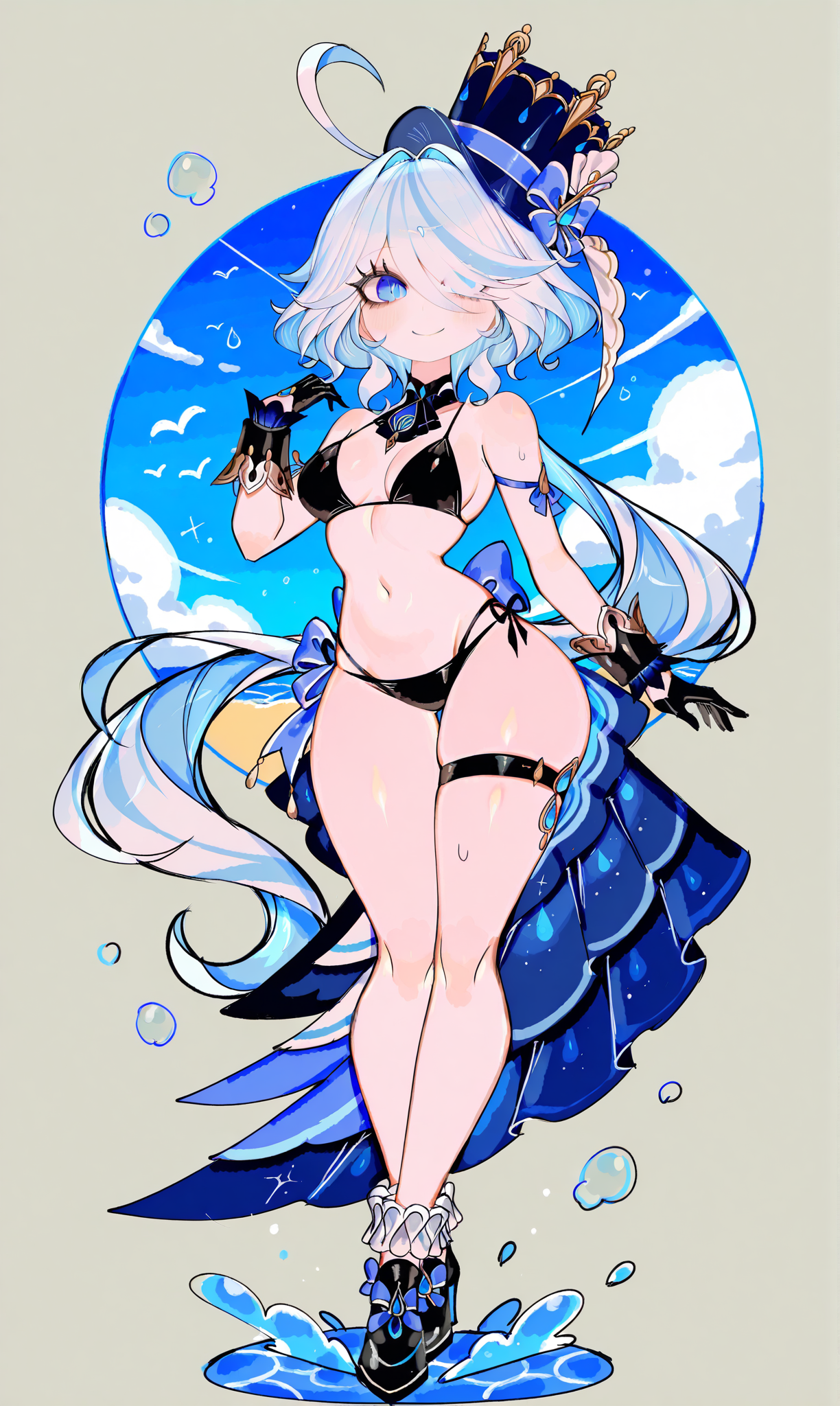 Fontaine Girls (Genshin Impact) Rule 34 Image