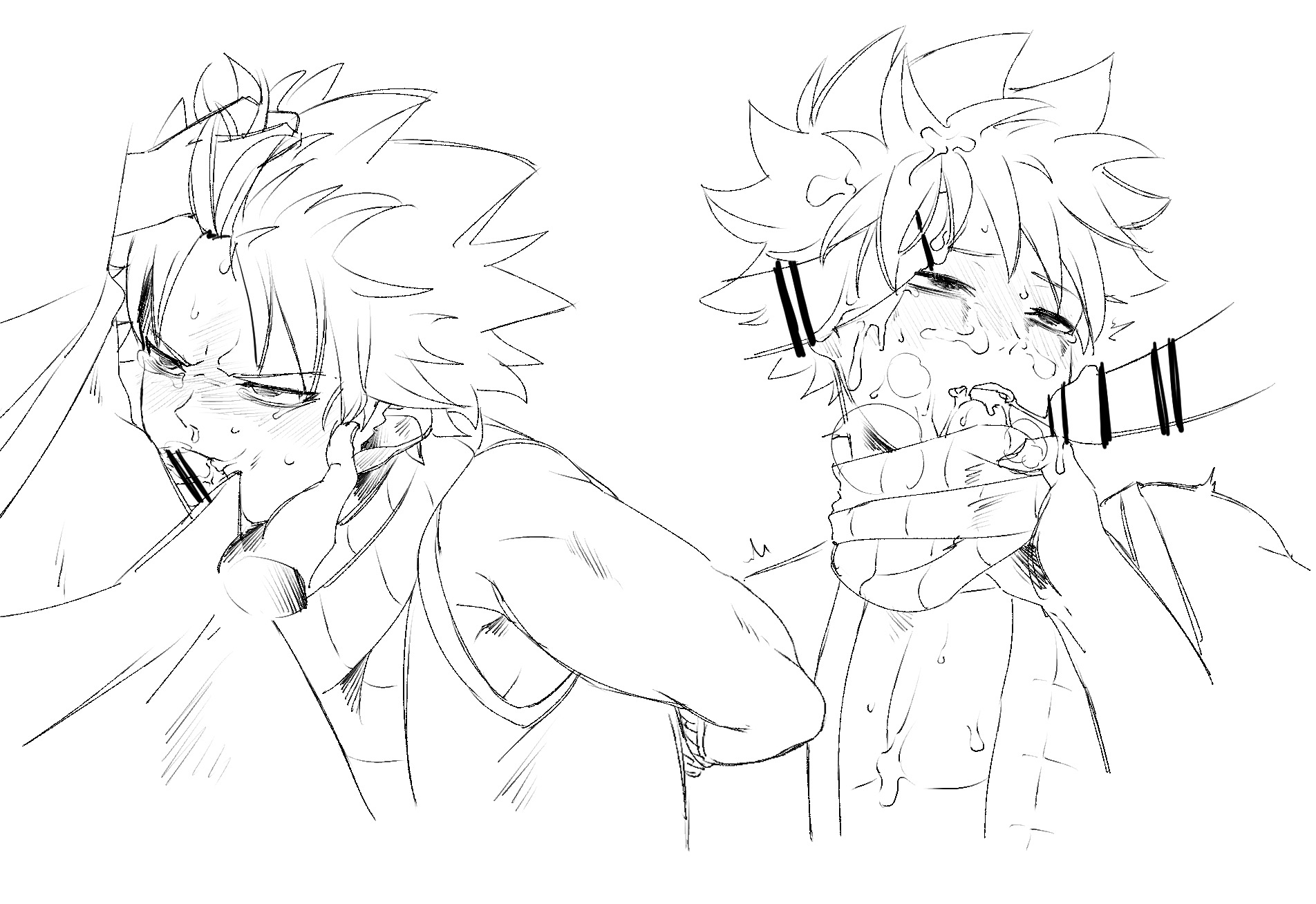 Natsu Dragneel (Fairy Tail) Rule 34 Image