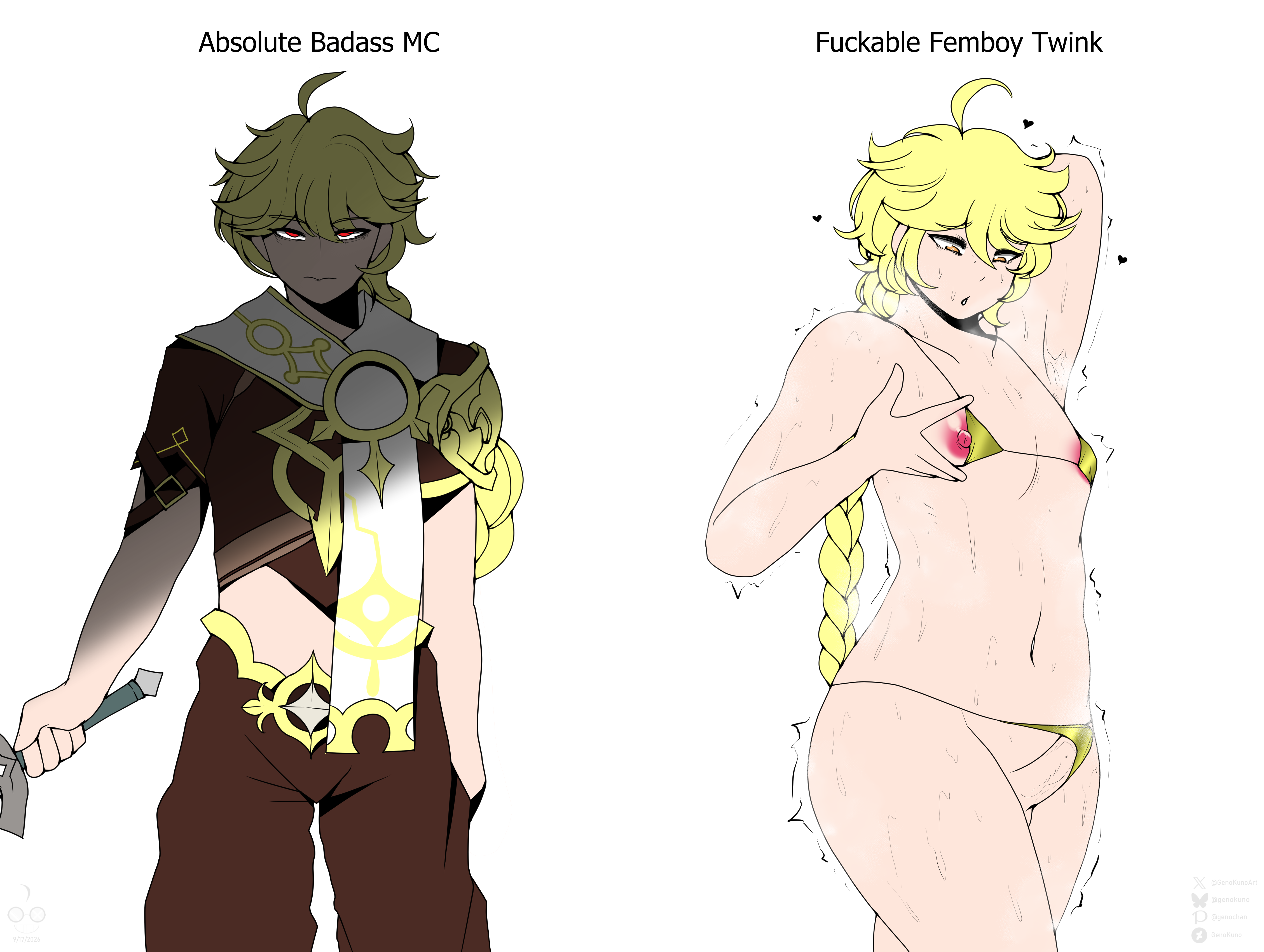 Aether (Genshin Impact) Rule 34 Image