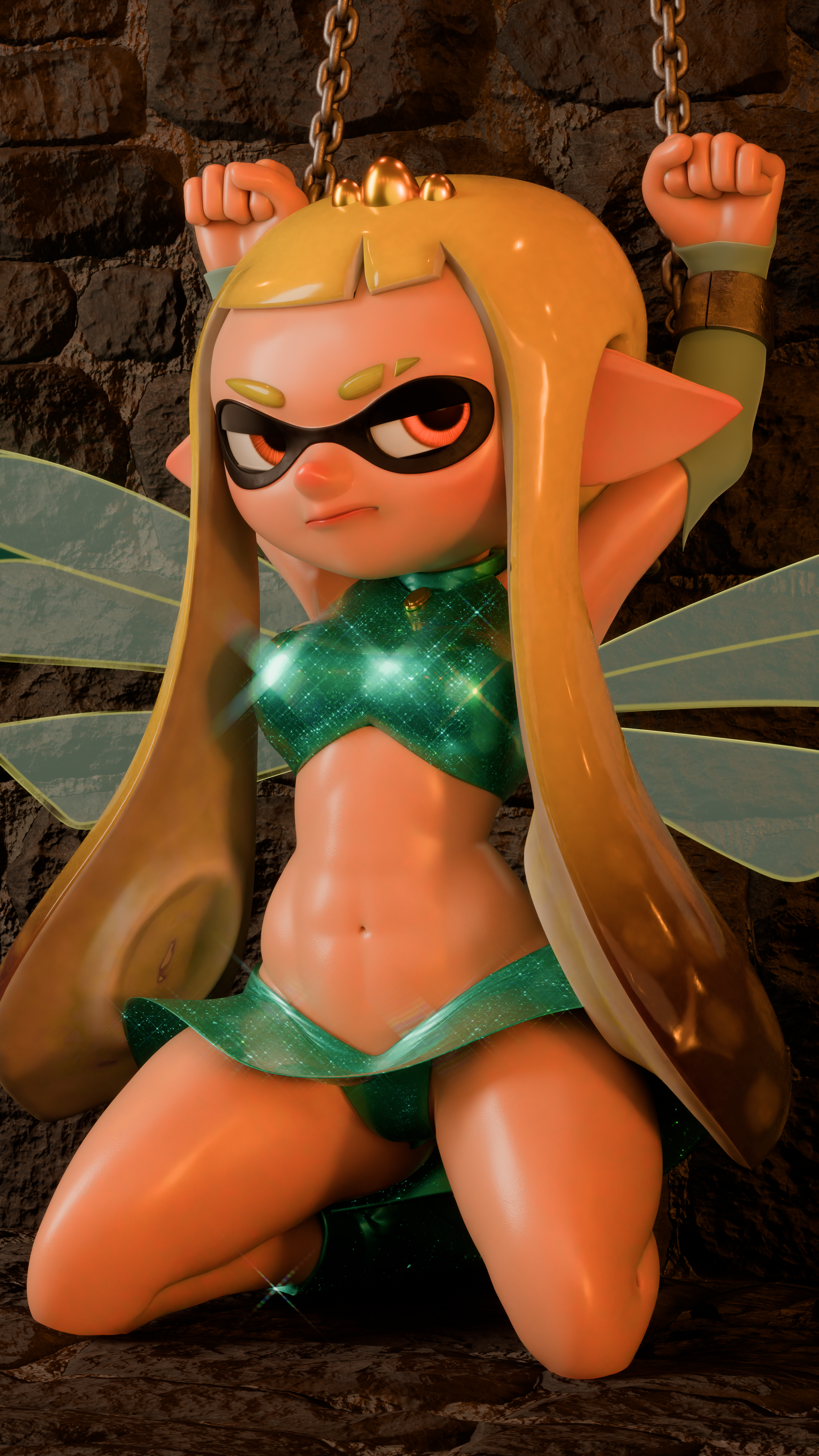 Agent 3 (Splatoon) Rule 34 Image