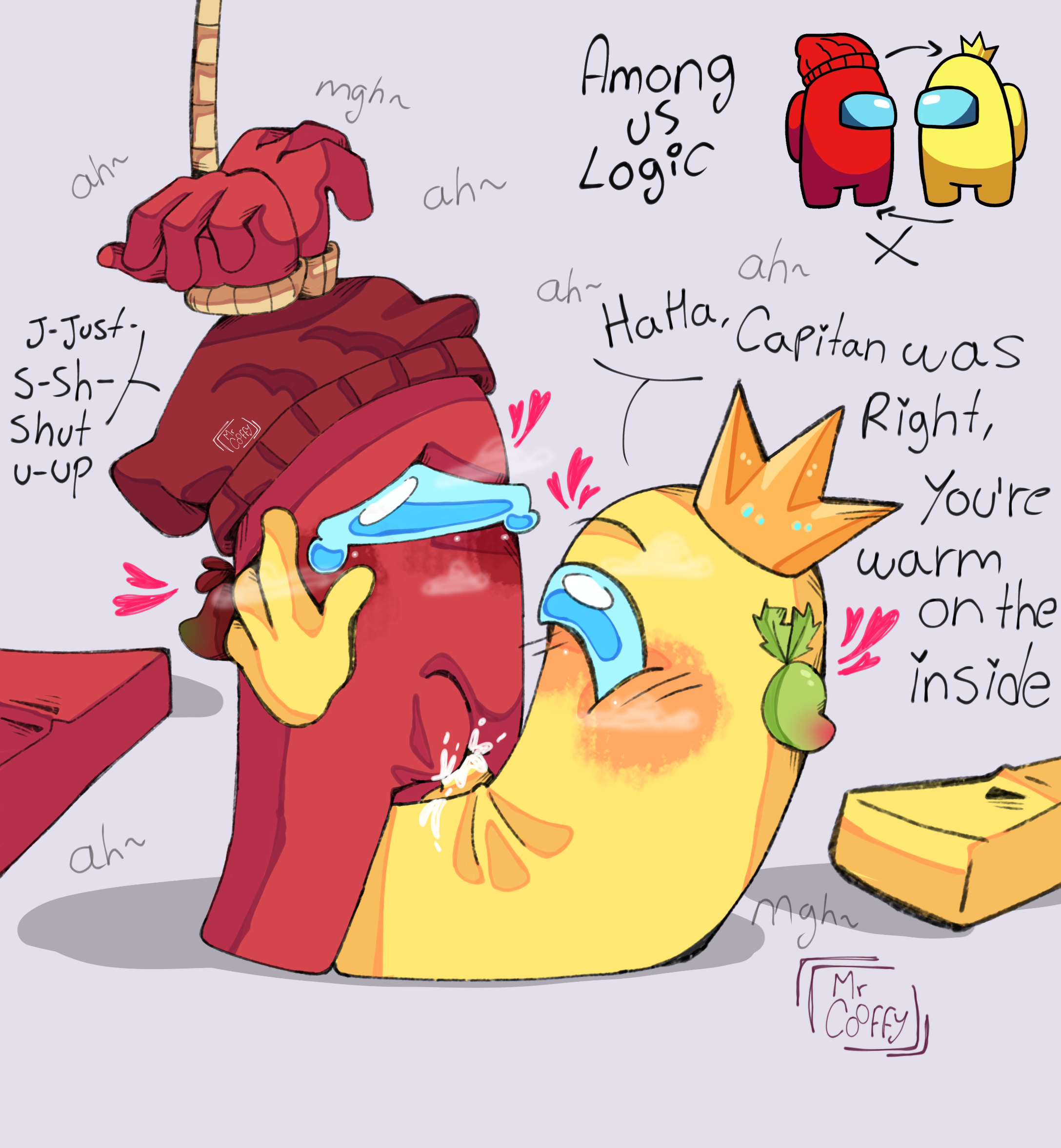 Among Us Red (Among Us Logic) Rule 34 Image