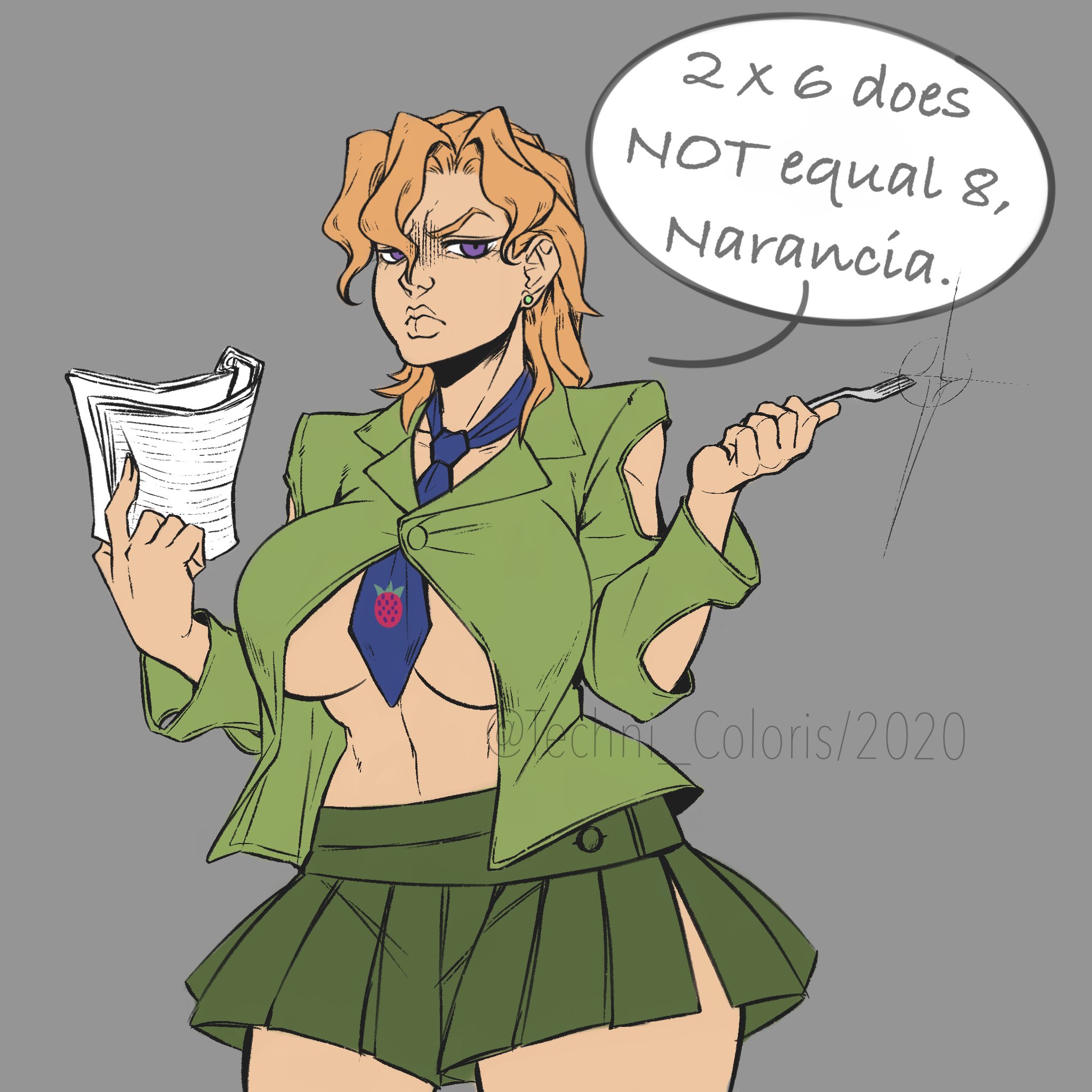 Pannacotta Fugo (Jojo'S Bizarre Adventure) Rule 34 Image