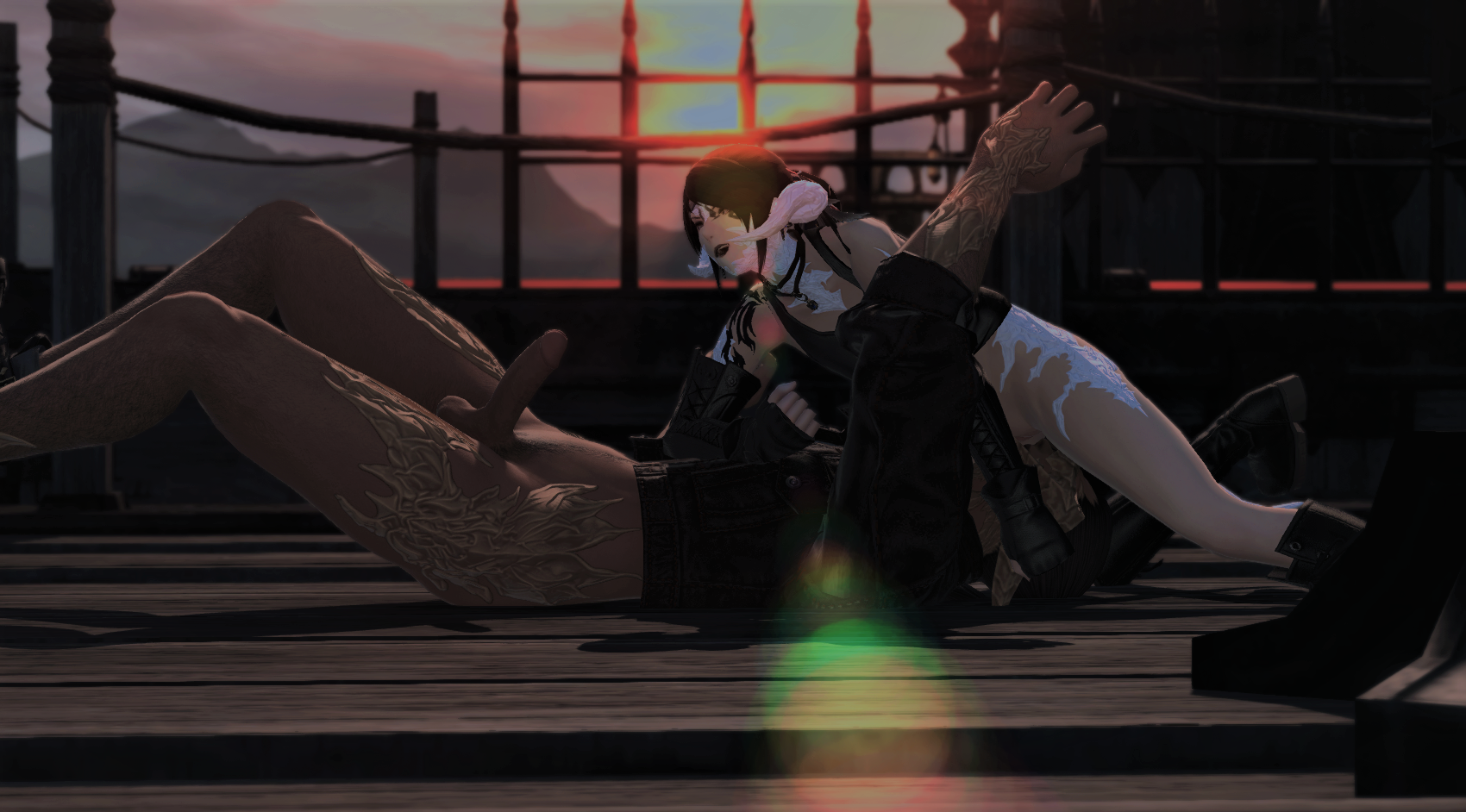 Au Ra (Final Fantasy) Rule 34 Image