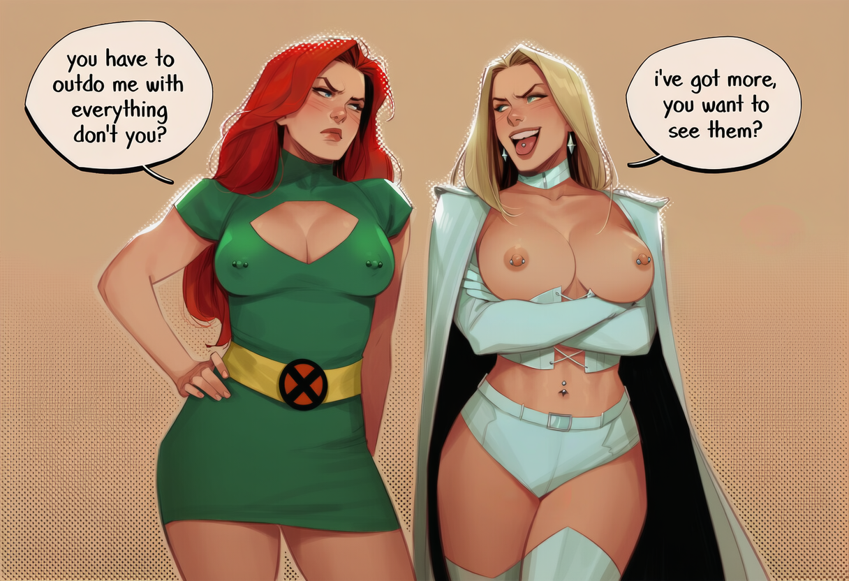 Emma Frost (Hellfire Club) Rule 34 Image