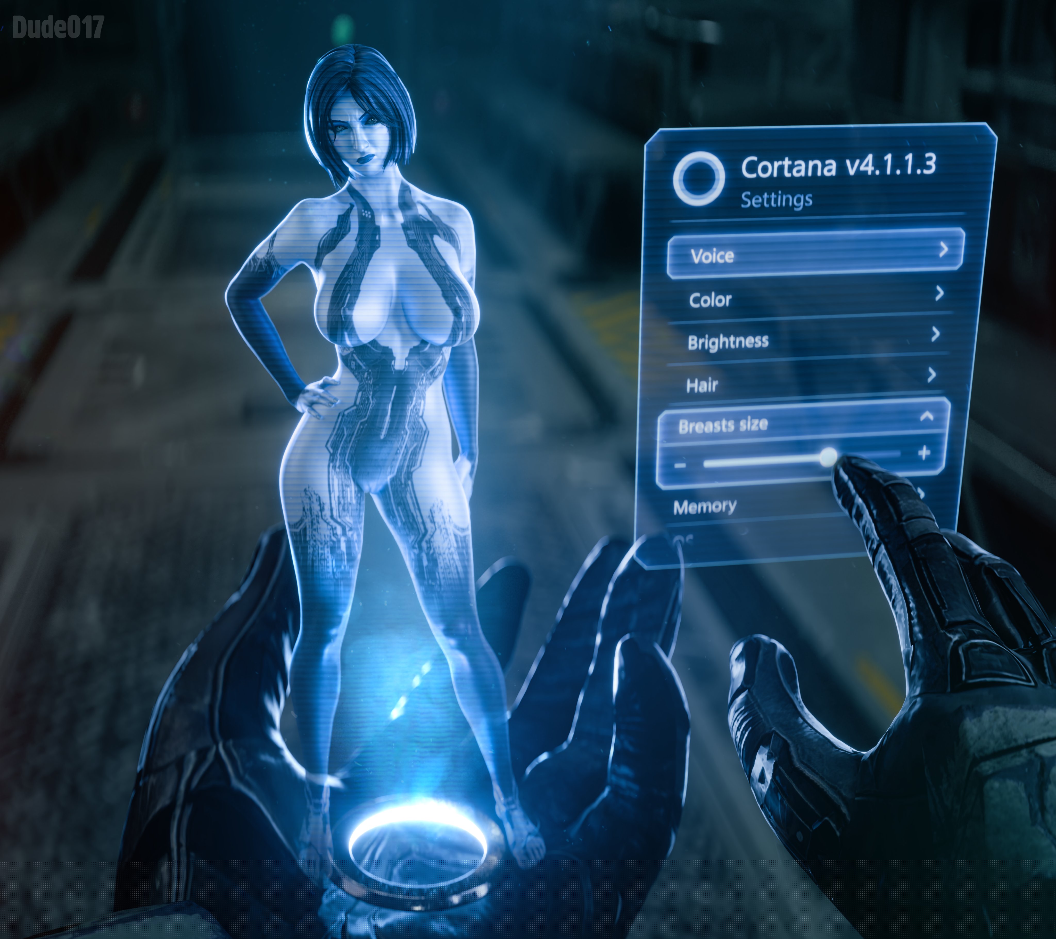 Cortana (Halo (Series)) Rule 34 Image