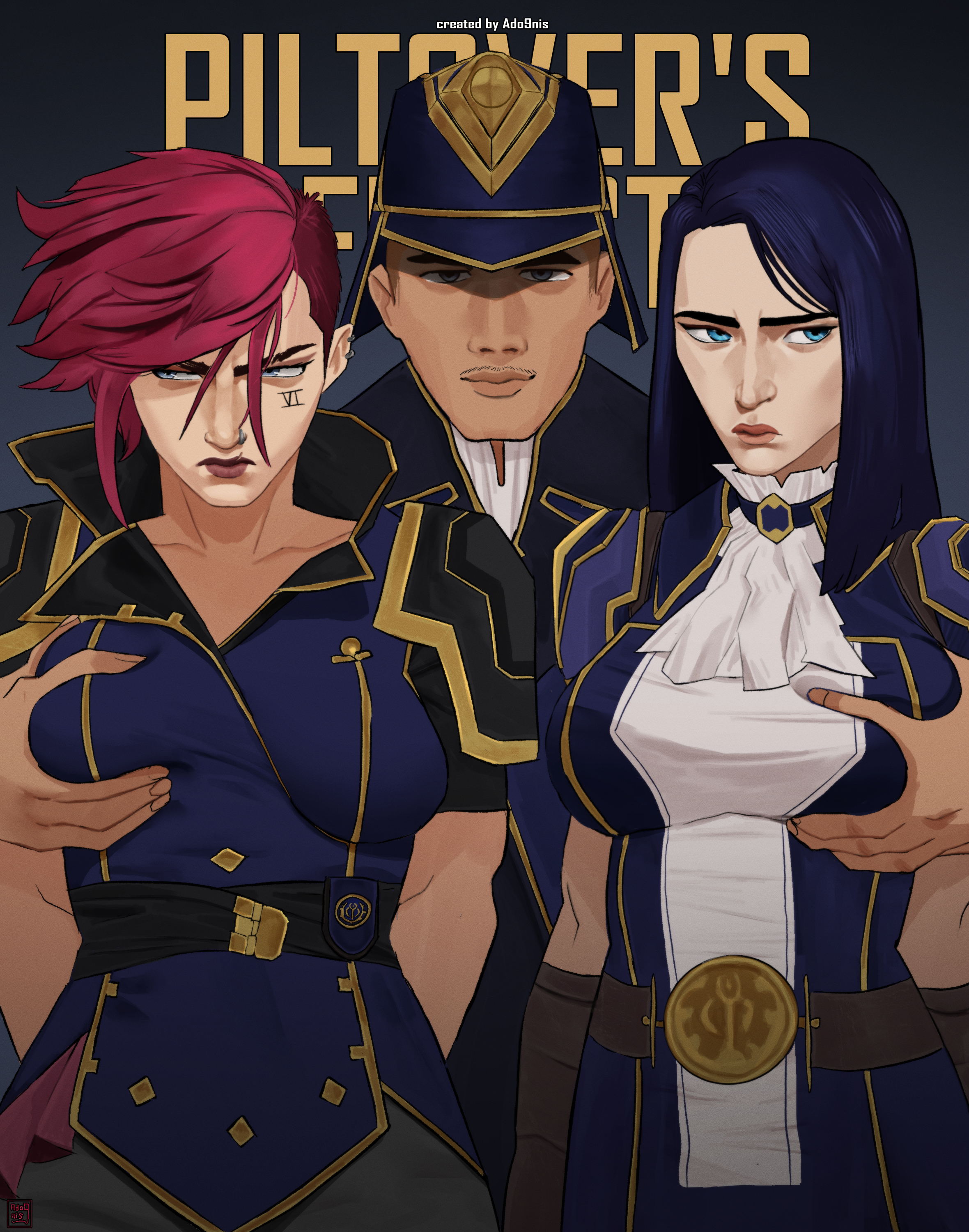 Arcane Caitlyn (Arcane) Rule 34 Image