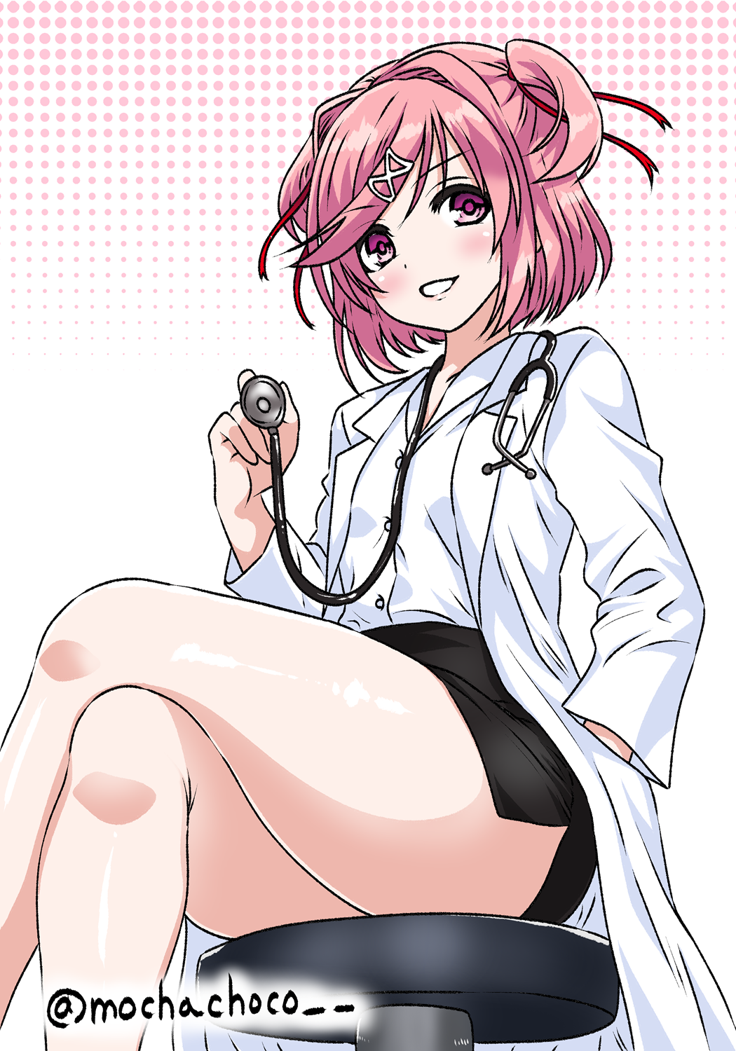 Natsuki (Doki Doki Literature Club) Rule 34 Image