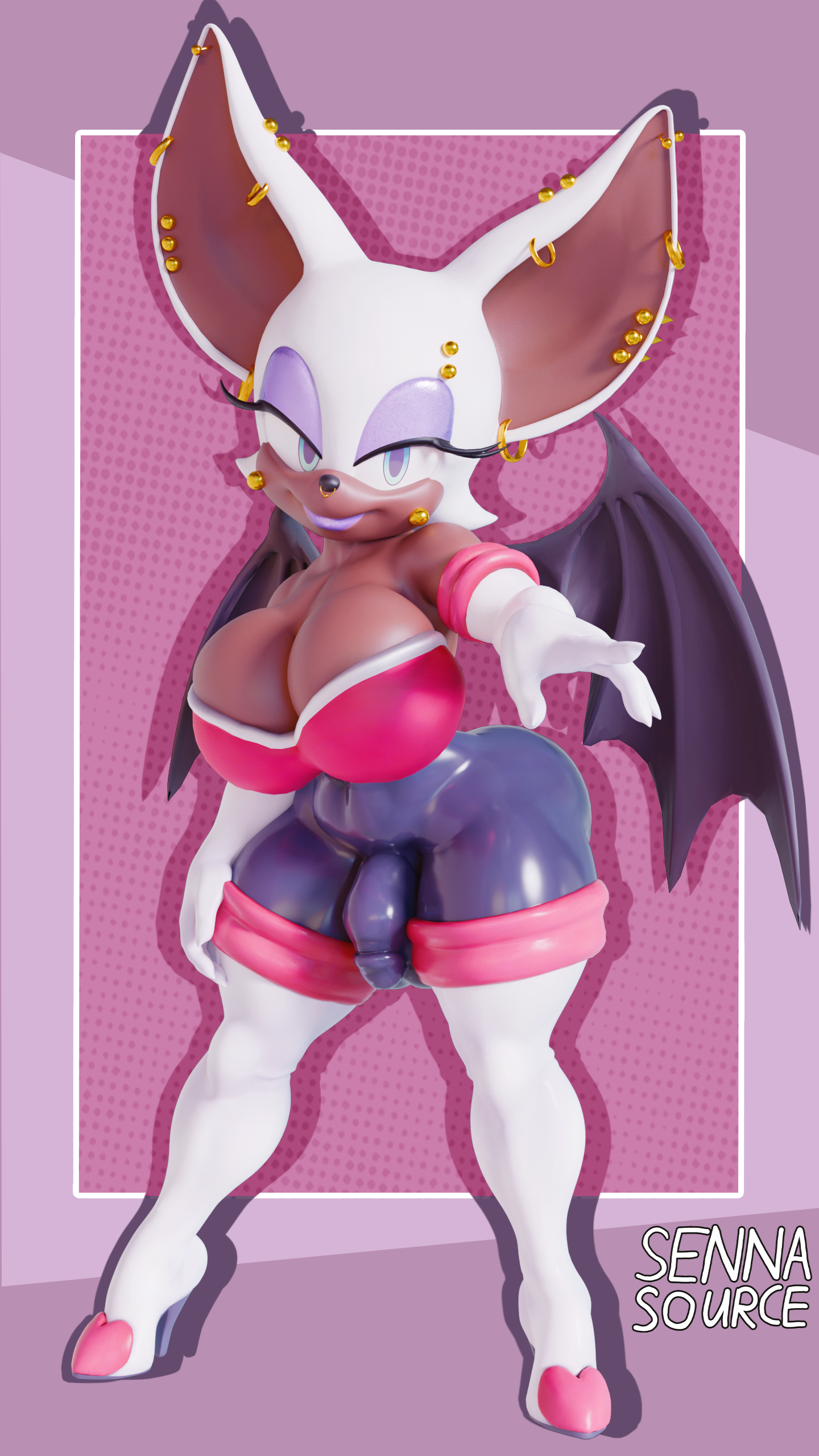 Rouge The Bat (Sega) Rule 34 Image